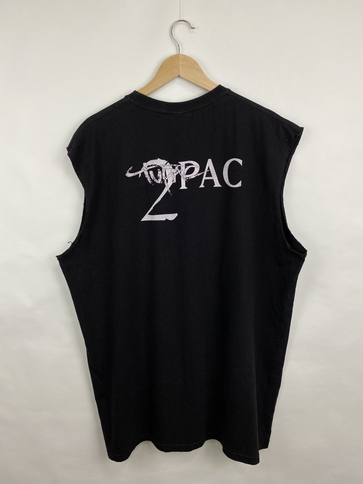 Band Tees × Rap Tees 🇺🇸 Vintage 90s Tupac Shakur All Eyez On Me Rare Retro Y2K rap Size US XL / EU 56 / 4 - 5 Thumbnail