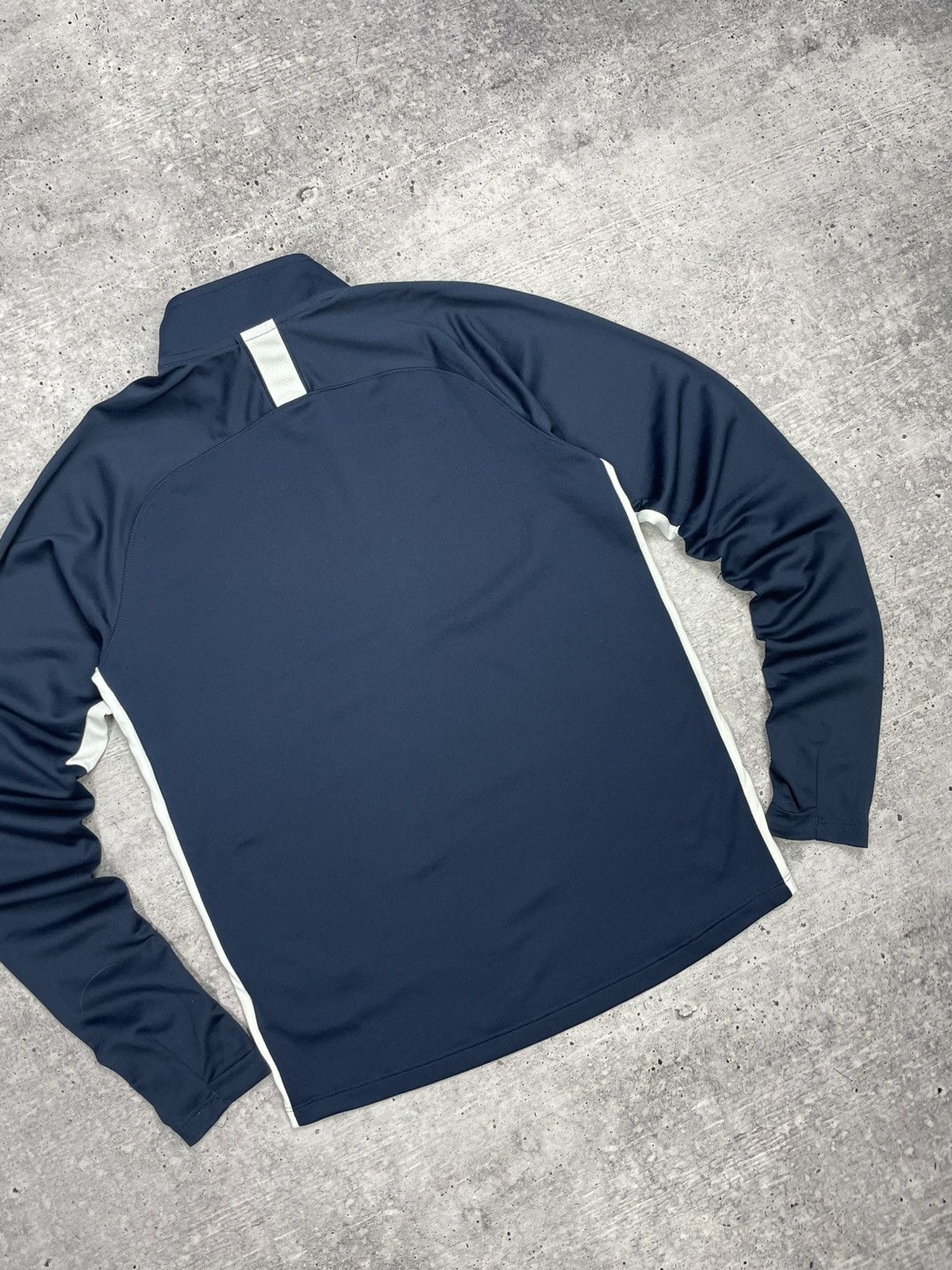 Nike × Vintage Vintage Nike Tottenham Y2K Style Training Zip Sweatshirt Size US S / EU 44-46 / 1 - 16 Thumbnail