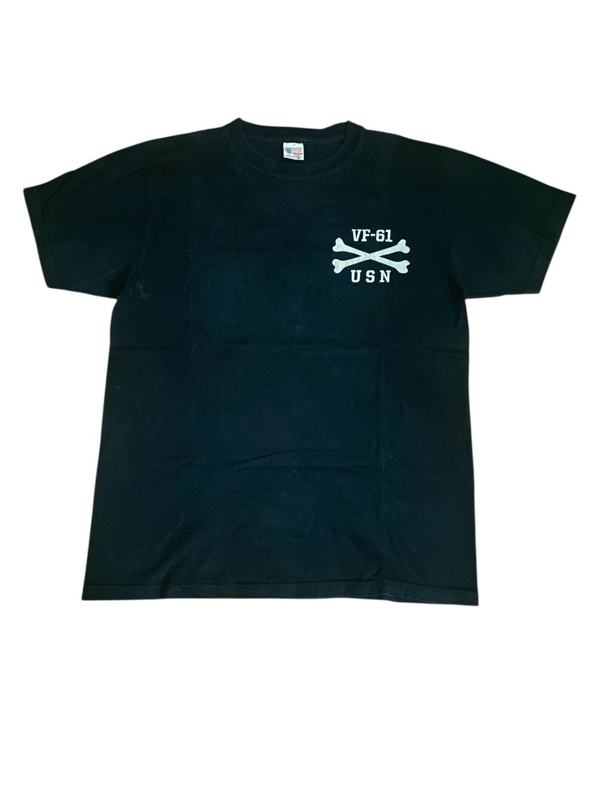 Buzz Rickson's × Toyo Enterprises Buzz Rickson By Toyo Iconic Jolly Roger Big Logo T Shirt Size US L / EU 52-54 / 3 - 2 Thumbnail
