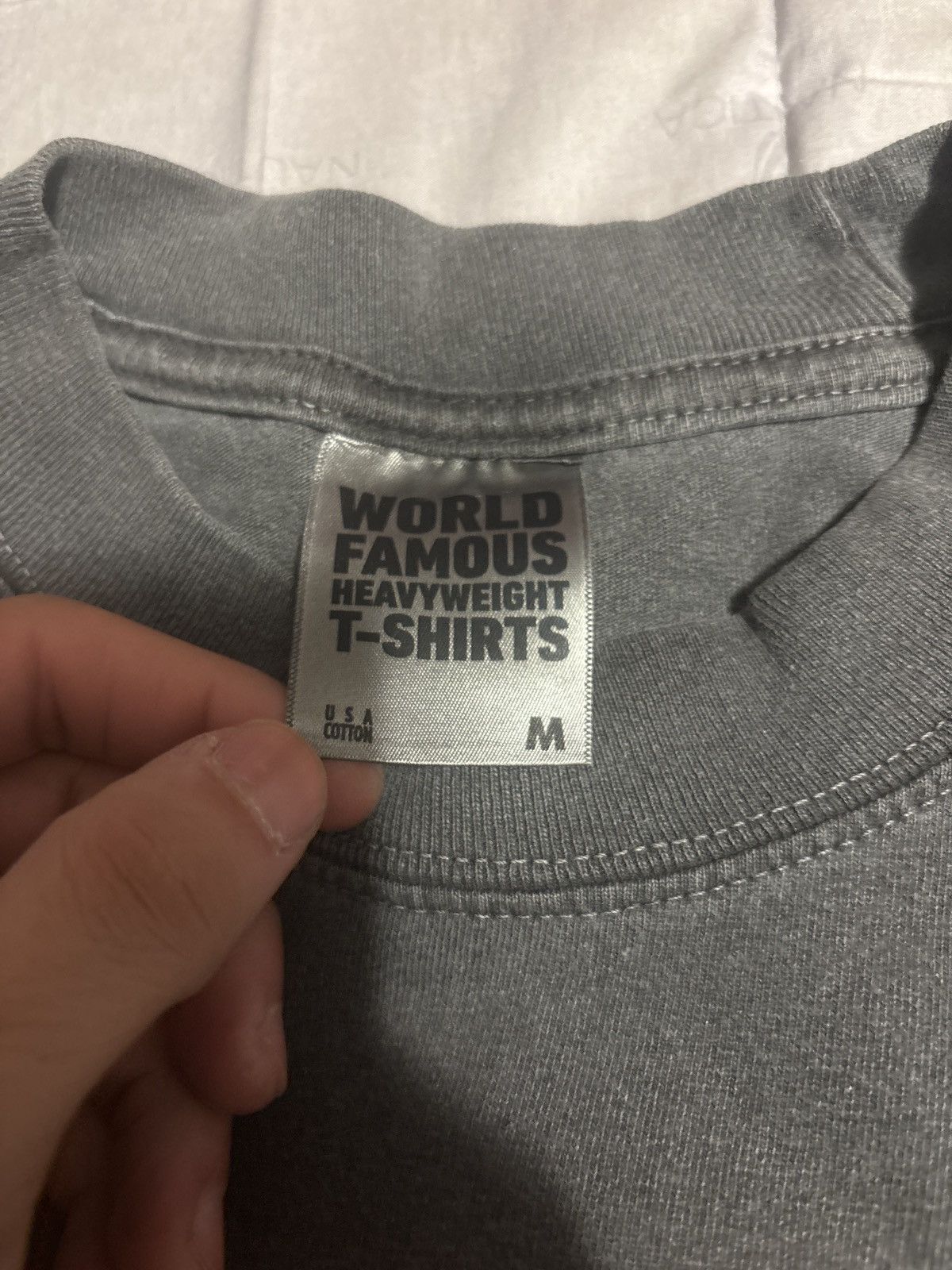 Saint Vanity Saint Vanity T-Shirt HOQ Grey M Size US M / EU 48-50 / 2 - 2 Thumbnail