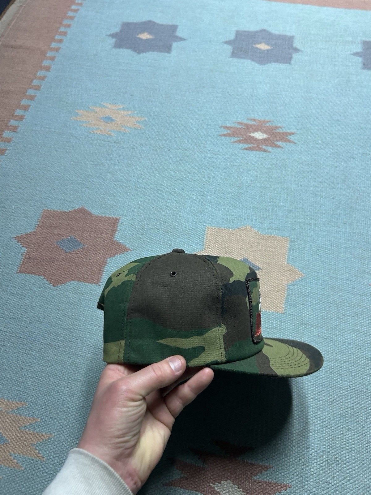 Vintage Vtg k products bran hat camo pursuit herbicide USA duck bird Size ONE SIZE - 8 Thumbnail