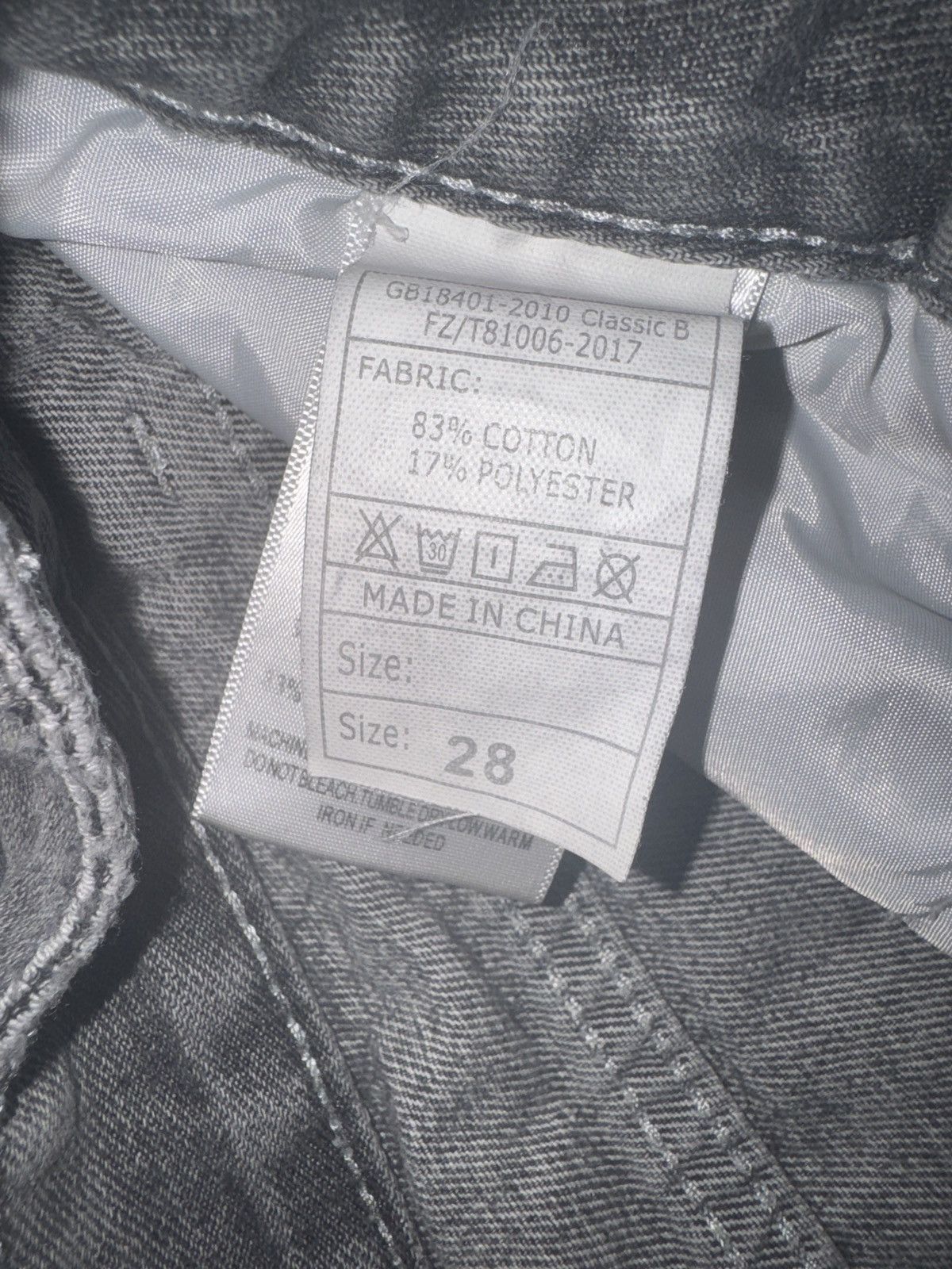 Other Grey Jeans Size US 28 / EU 44 - 5 Thumbnail