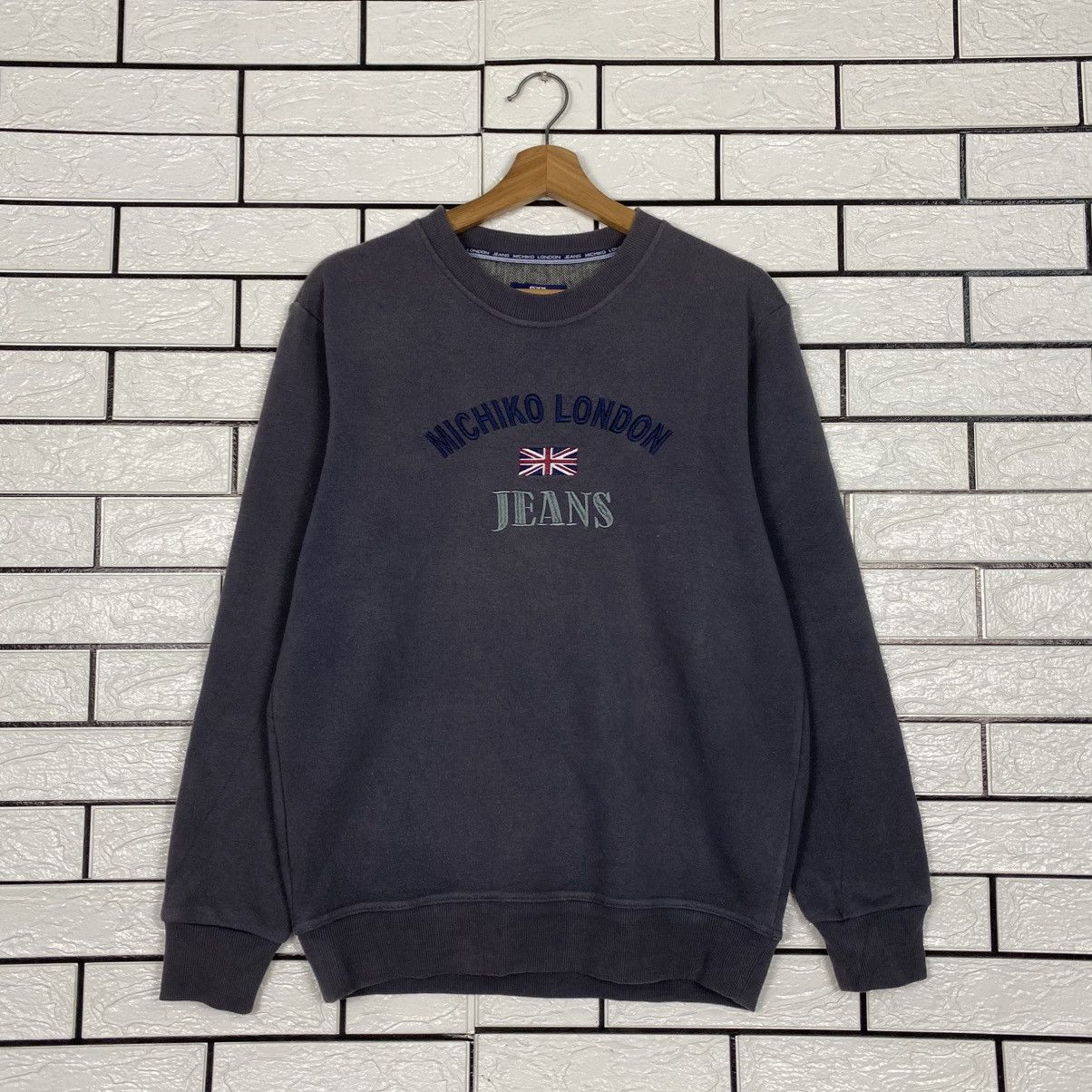 Japanese Brand 📌Vintage Sweatshirt Michiko London Big Logo Size US M / EU 48-50 / 2 - 2 Thumbnail