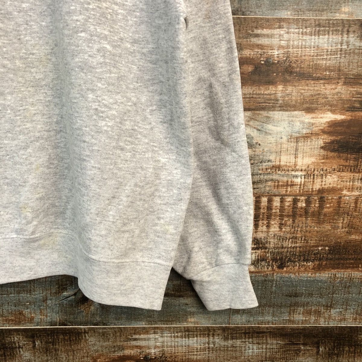 Tultex Tultex vintage ripped plain Sweatshirt #A2499 Size US M / EU 48-50 / 2 - 8 Thumbnail