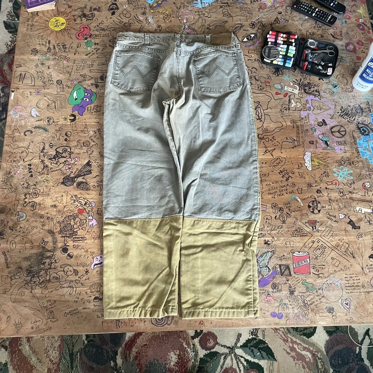 Vintage × Wrangler Wrangler Double Knee pants Size US 36 / EU 52 - 3 Thumbnail