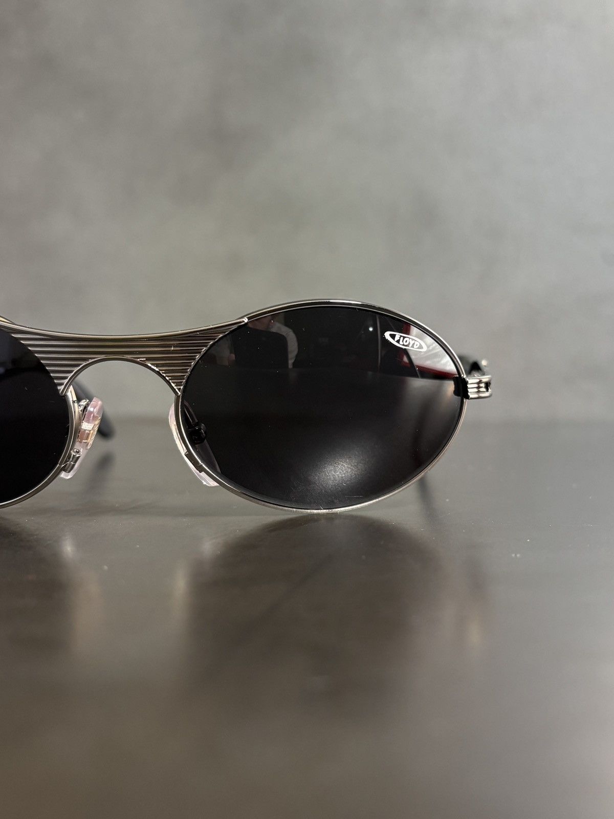 Vintage NOS 1990s Vintage Sunglasses Floyd Gaultier Style Italy Size ONE SIZE - 19 Thumbnail