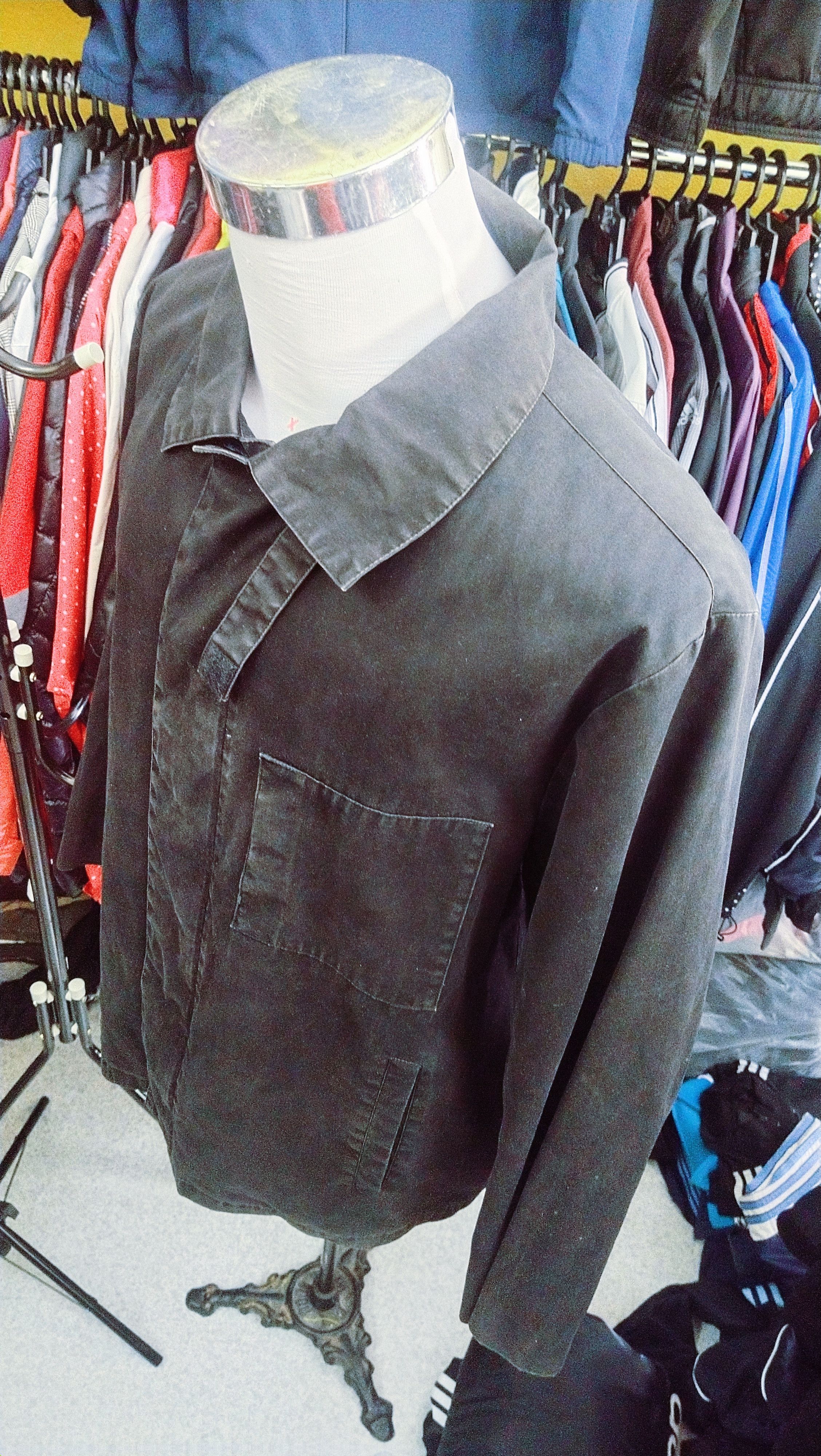 Calvin Klein × Designer × Vintage 🔥 Rare Calvin Klein Casual Zip Up Coat Jacket Size US L / EU 52-54 / 3 - 4 Thumbnail