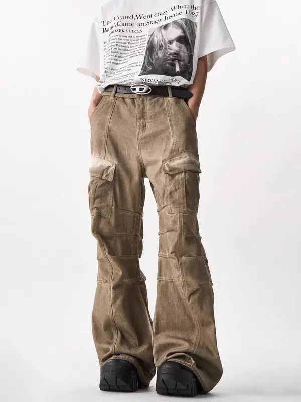 Japanese Brand Vintage Heavyweight Washed ted Workwear Casual Pants Size US 30 / EU 46 - 4 Thumbnail