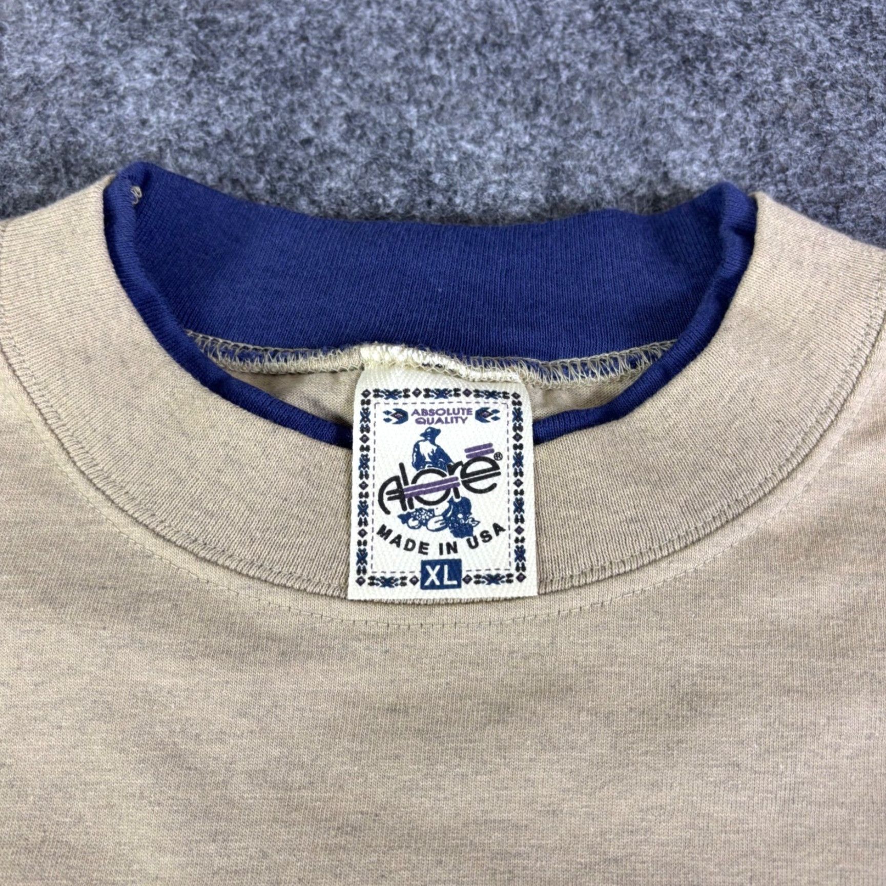 Rhythm VINTAGE Absolute Quality Mens T-Shirt Music Jazz Rock Rhythm Blues Graphic Print Crew Neck Short Sleeve Beige XL Unisex Adults Cambr/?? Size US XL / EU 56 / 4 - 5 Thumbnail