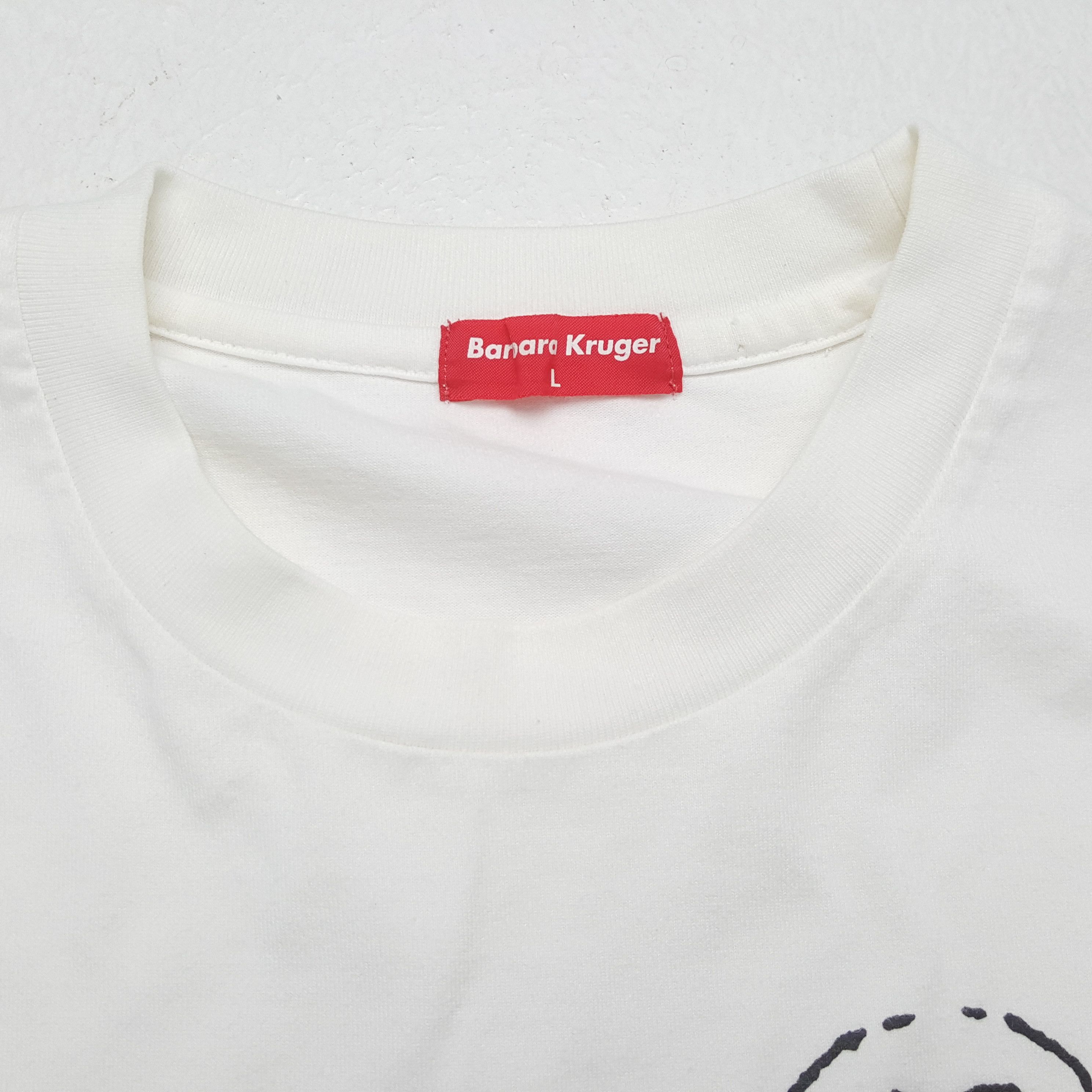 Barbara Kruger × Uniqlo × Vintage Vintage BARBARA KRUGER American Artist Art Design T-Shirts Size US L / EU 52-54 / 3 - 7 Thumbnail