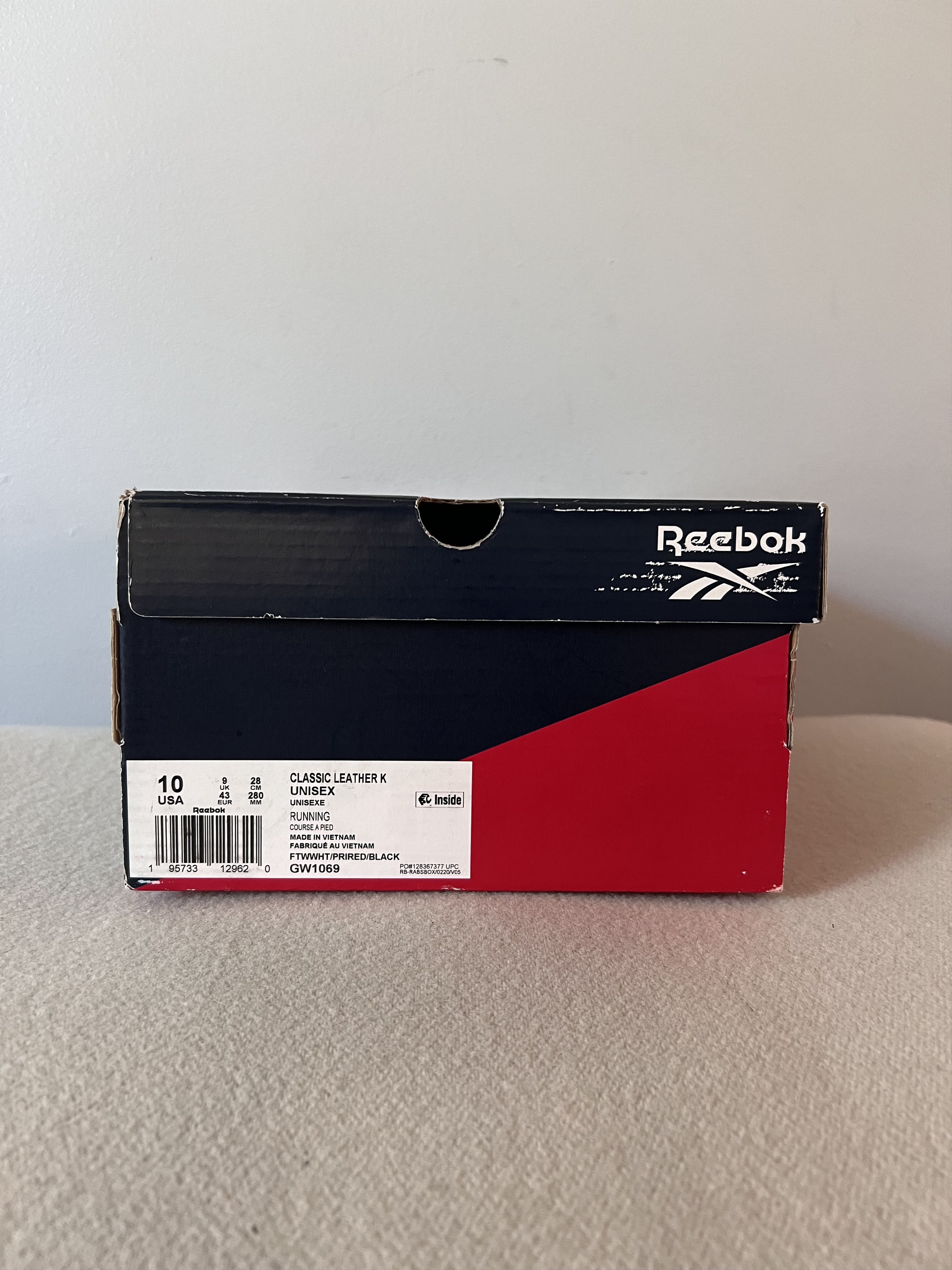 KANGHYUK × Reebok Kanghyuk Reebok Classic Leather K in White Nylon Size US 10 / EU 43 - 7 Thumbnail