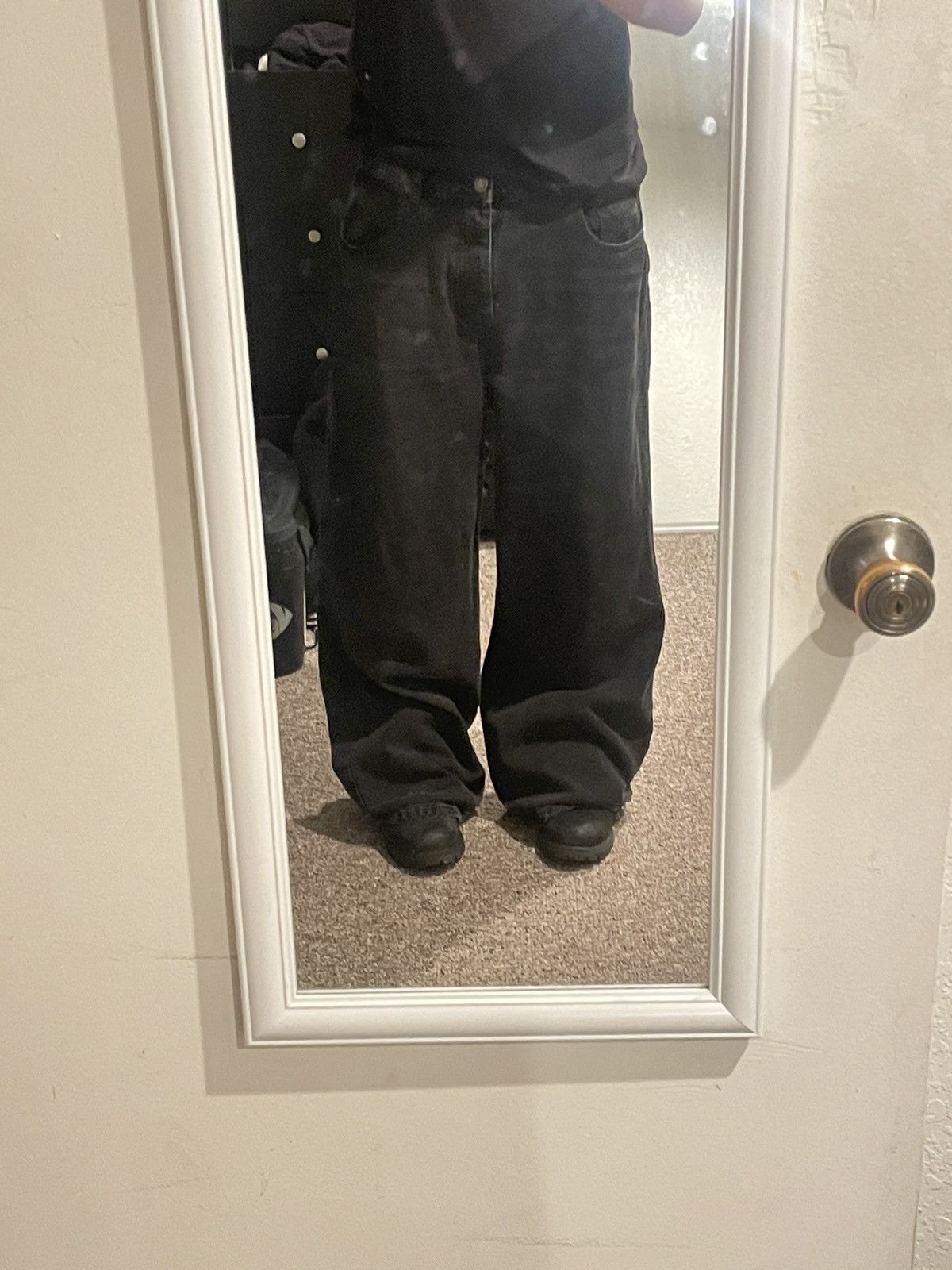 Vintage Crazy fit baggy pants with nice distressing Size US 36 / EU 52 - 7 Thumbnail