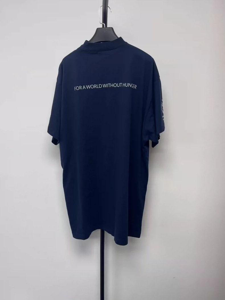 Other Balenciaga Letter Print Crew Neck Pullover Fitted Short Sl Size US M / EU 48-50 / 2 - 2 Thumbnail
