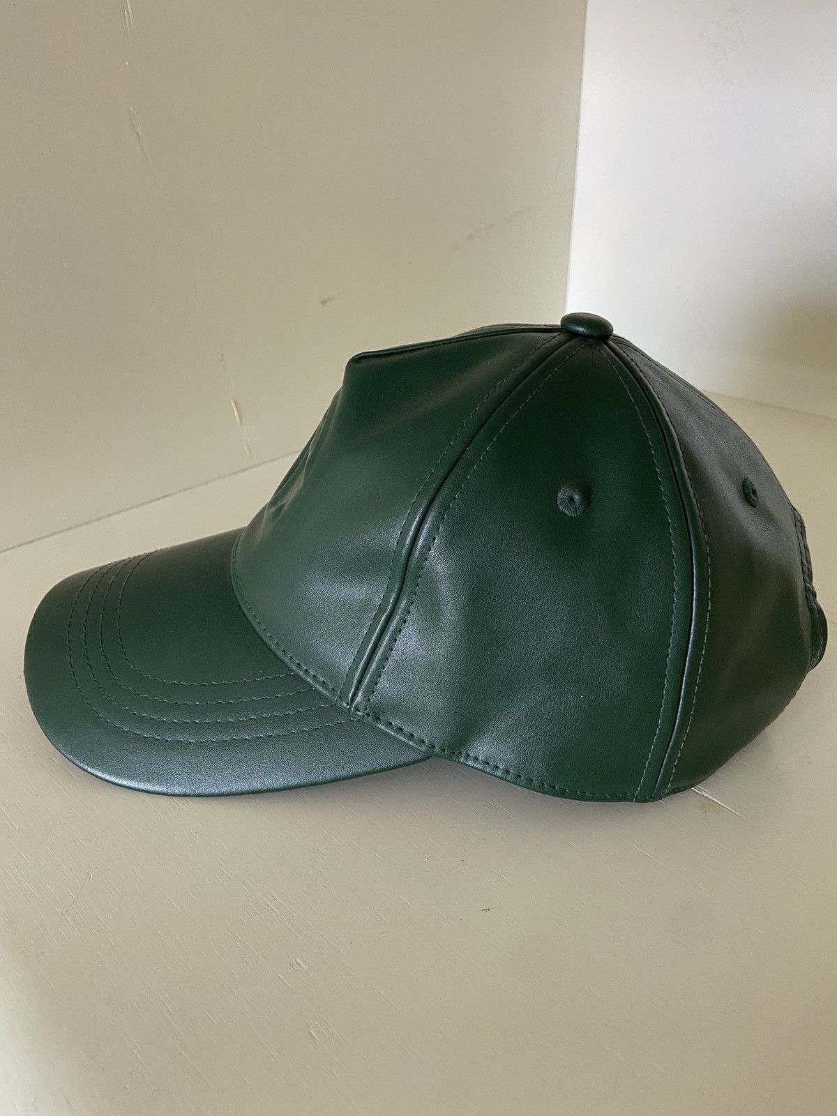 Telfar Telfar Embossed Logo Faux Leather Baseball Cap Size ONE SIZE - 5 Thumbnail