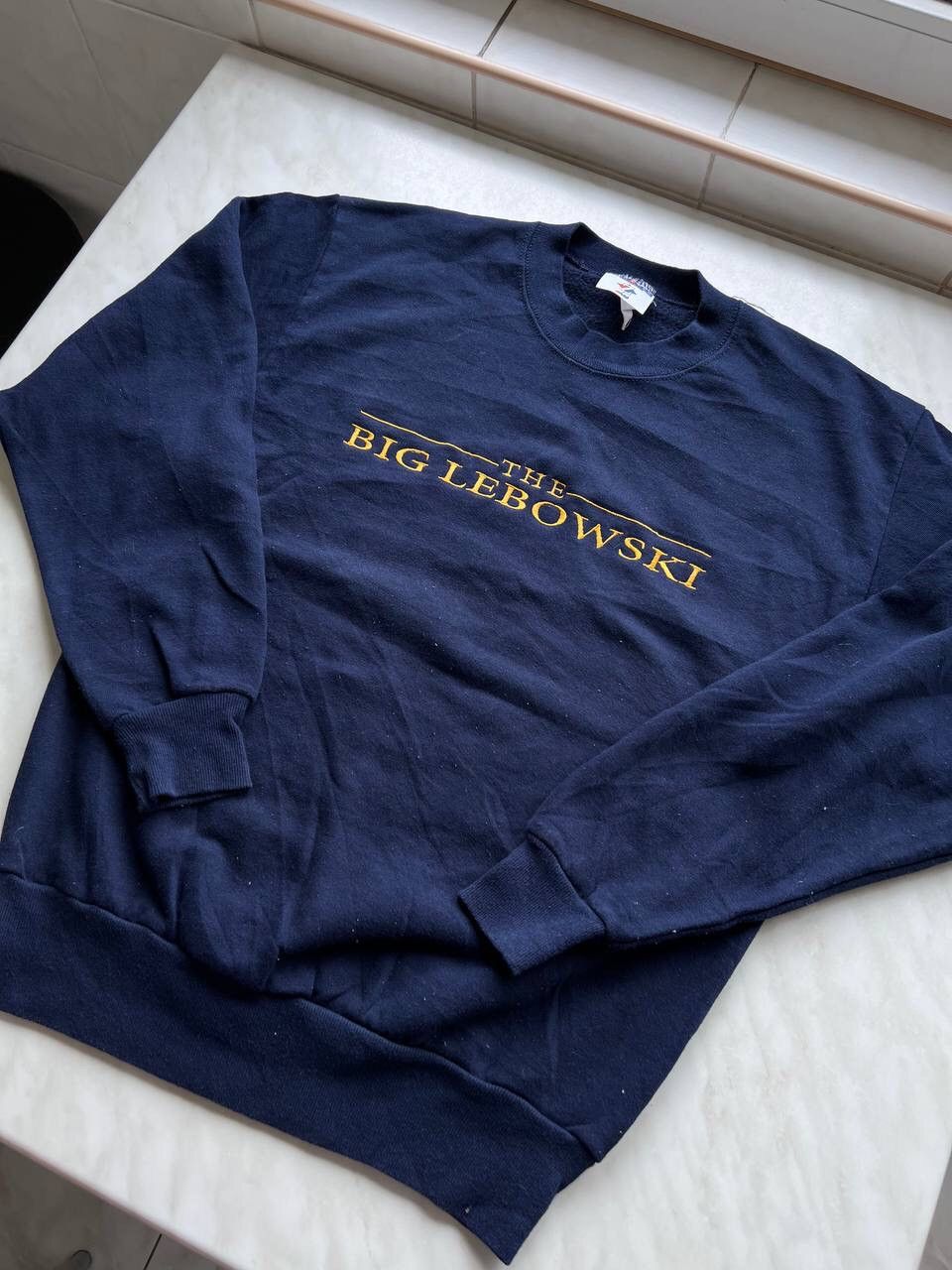 Vintage 90s The Big Lebowski Movie Vintage Sweatshirt big logo 1998 Size US M / EU 48-50 / 2 - 2 Thumbnail