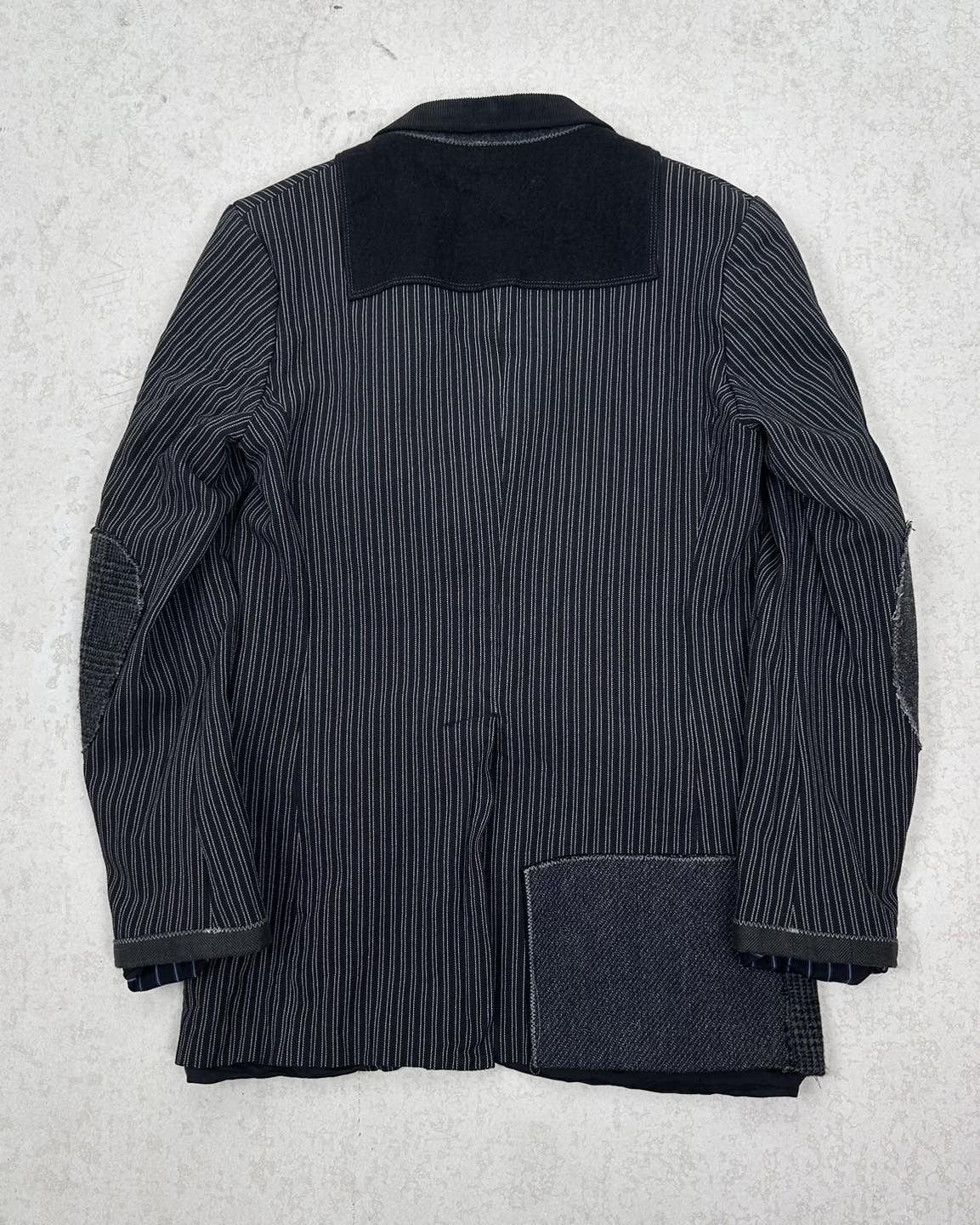 Comme des Garcons × Junya Watanabe RUNWAY F/W2013: Hybrid Patchwork Jacket Size 44S - 3 Thumbnail