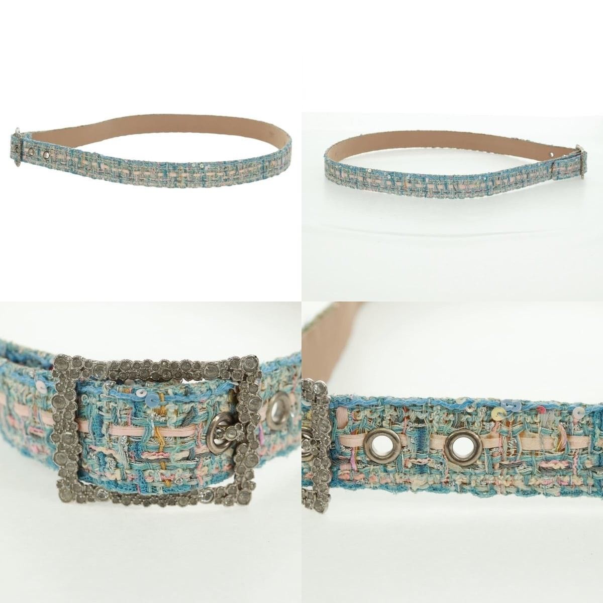 Chanel Chanel Tweed Belt Size ONE SIZE - 3 Thumbnail