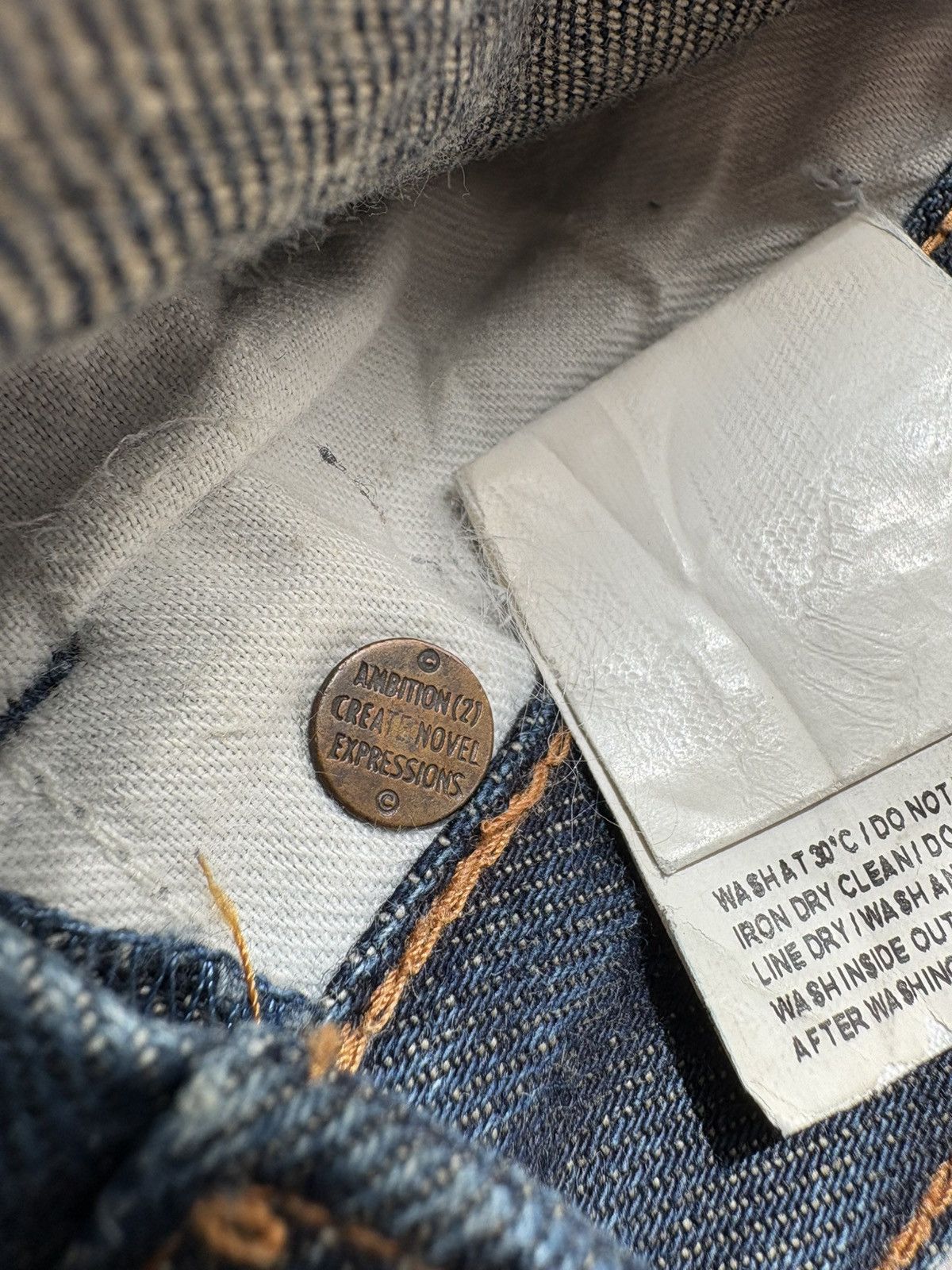 Acne Studios Acne Studios Max Raw Denim Jeans Size US 30 / EU 46 - 14 Thumbnail