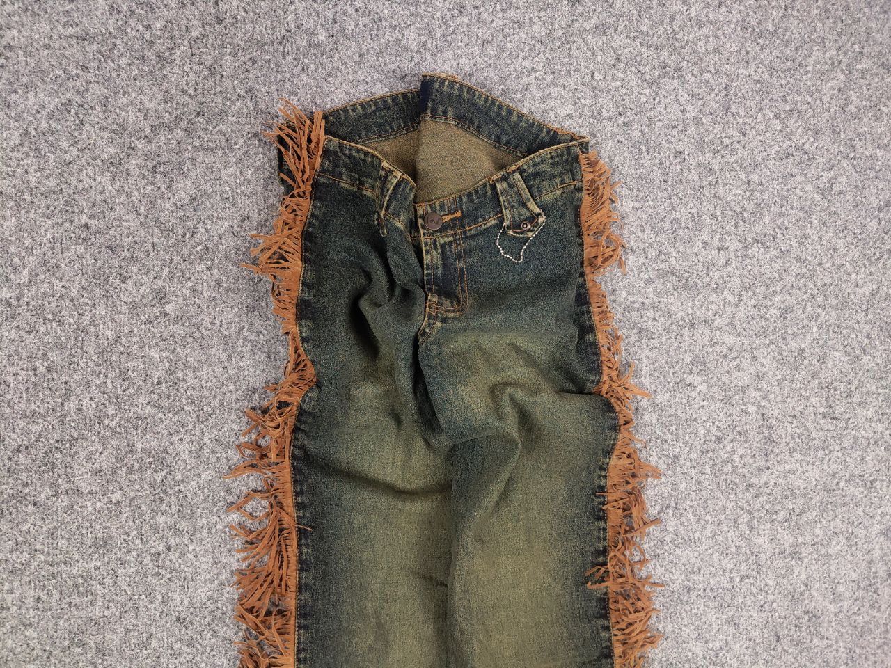 Vintage Vintage if six was nine style Faded denim Jeans Y2K l.g.b. Size US 30 / EU 46 - 4 Thumbnail