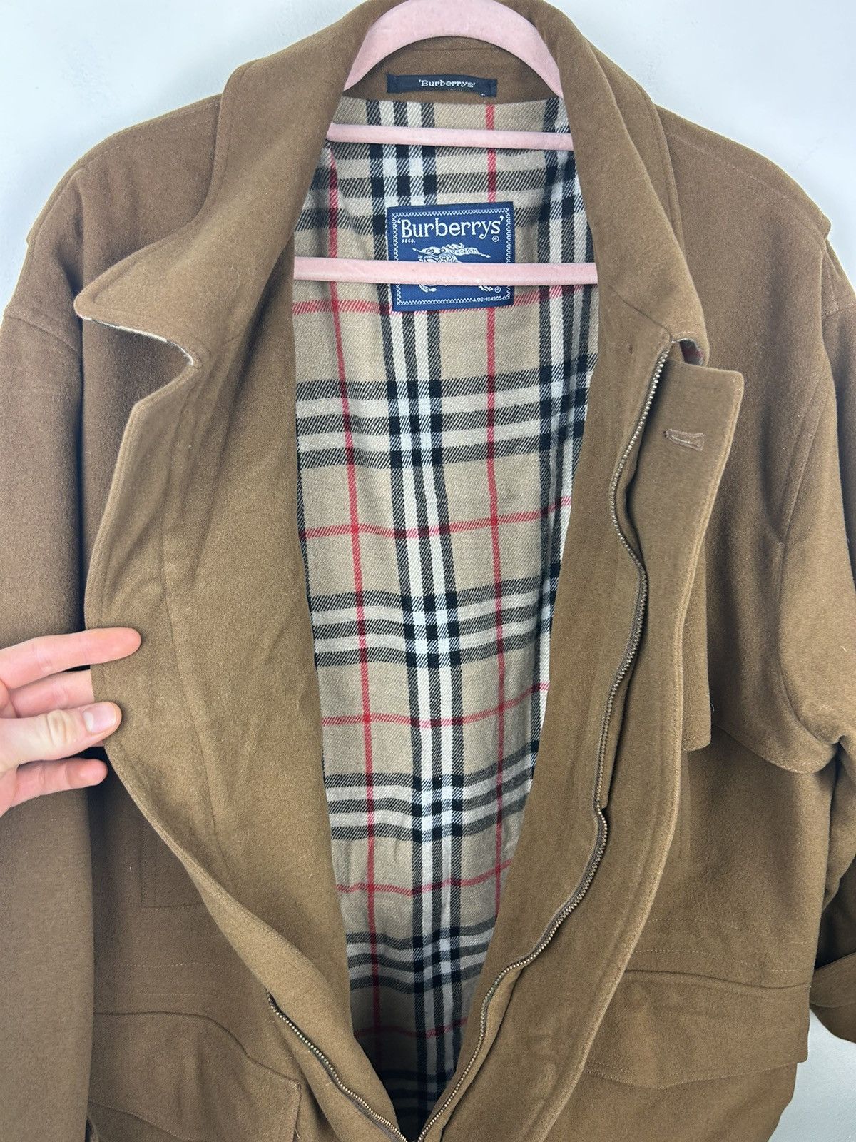 Burberry Burberry Wool Duffle Coat Nova Check England Size US L / EU 52-54 / 3 - 9 Thumbnail
