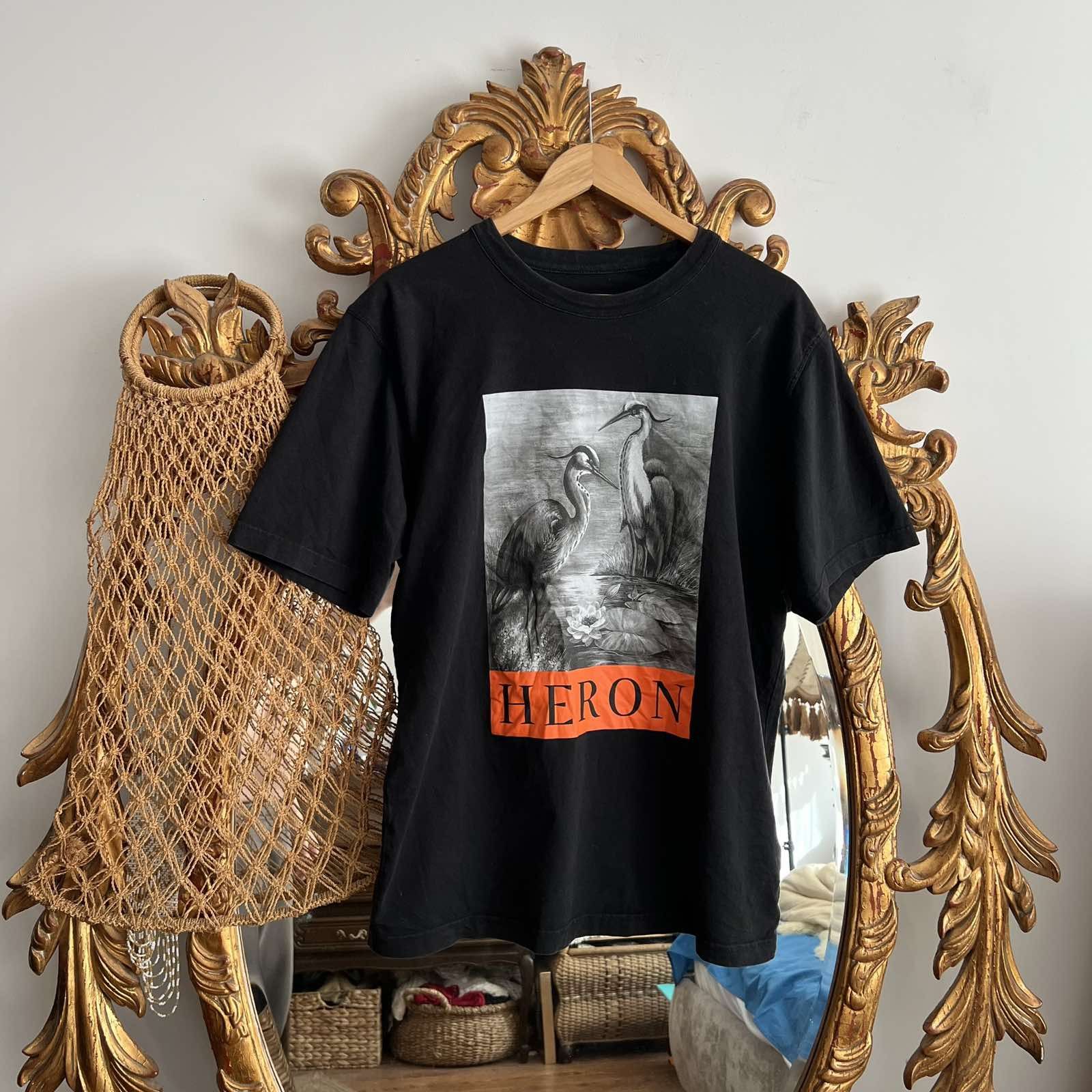 Heron Preston Heron Preston Tee Black Sz M Size US M / EU 48-50 / 2 - 1 Thumbnail
