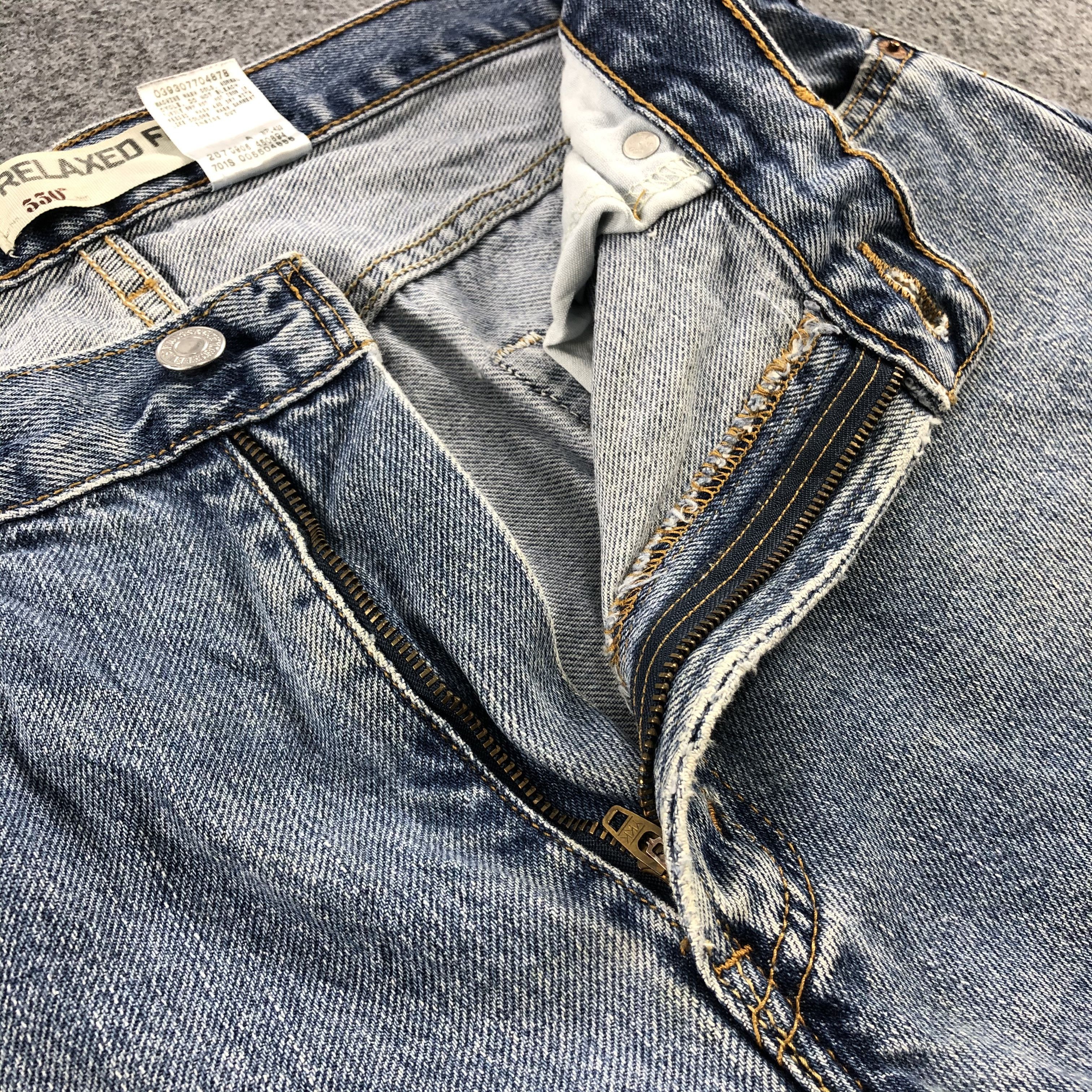 Levi's Vintage Levis Jeans Lot 550 Stone Washed Denim-J1004 Size US 33 - 8 Thumbnail