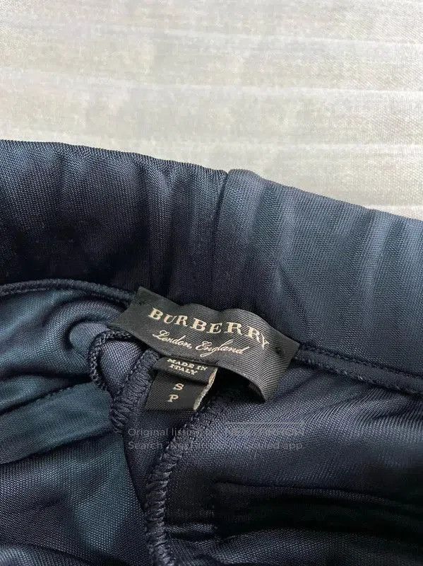 Burberry Burberry Black Striped Cotton Casual Pants. Size US 26 / EU 42 - 4 Thumbnail