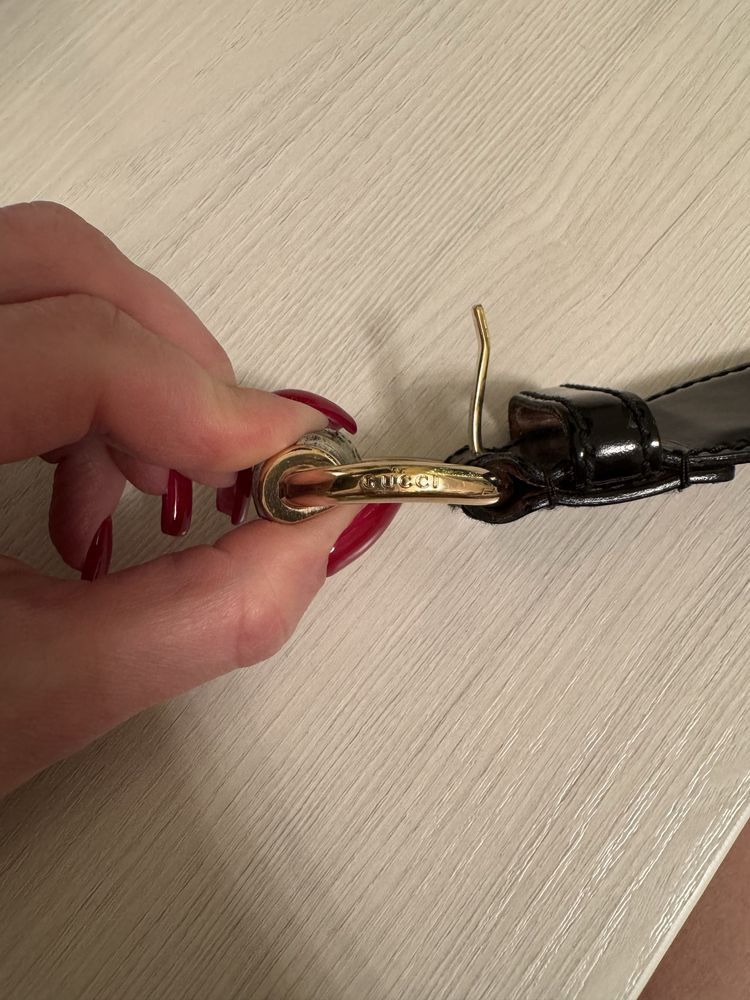 Gucci Gucci Patent Leather Belt Size ONE SIZE - 4 Thumbnail