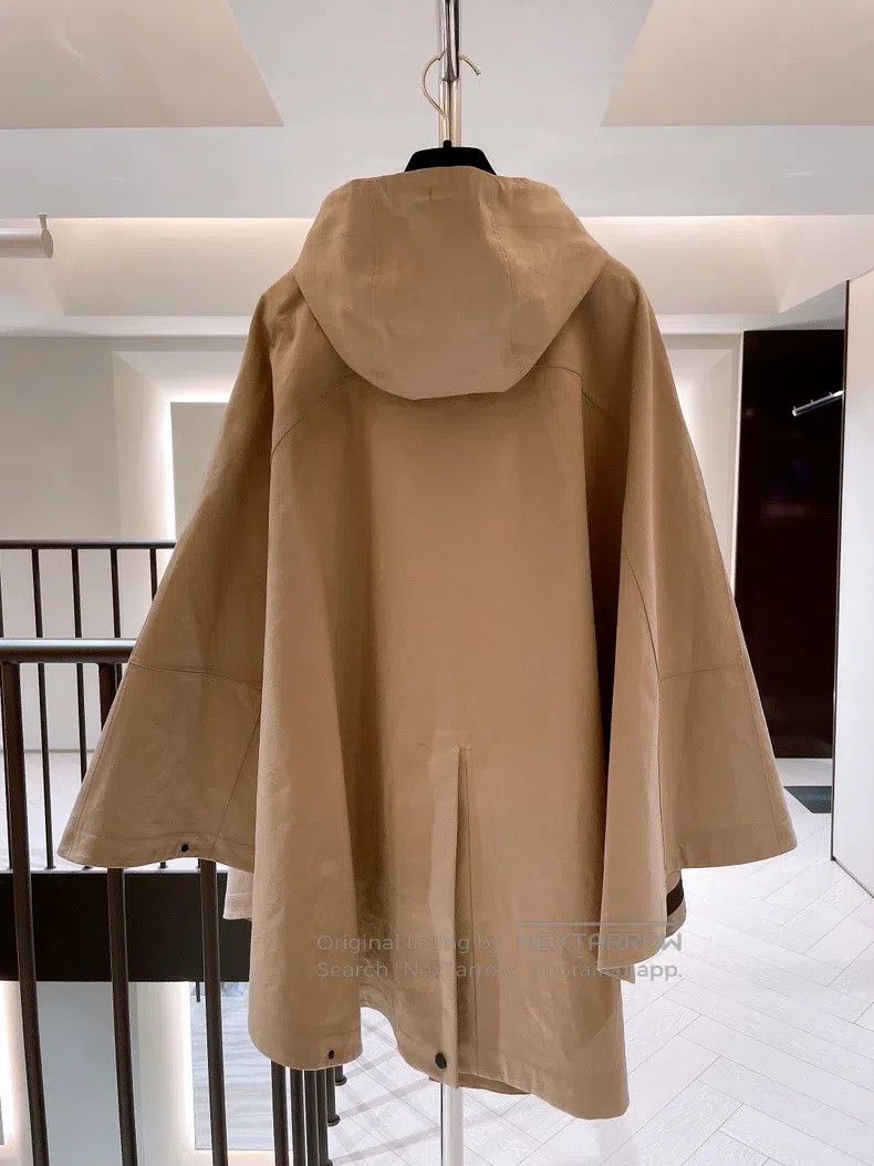 Hermes Hermes Equestrian cape with windproof and waterproof desig Size S / US 4 / IT 40 - 4 Thumbnail