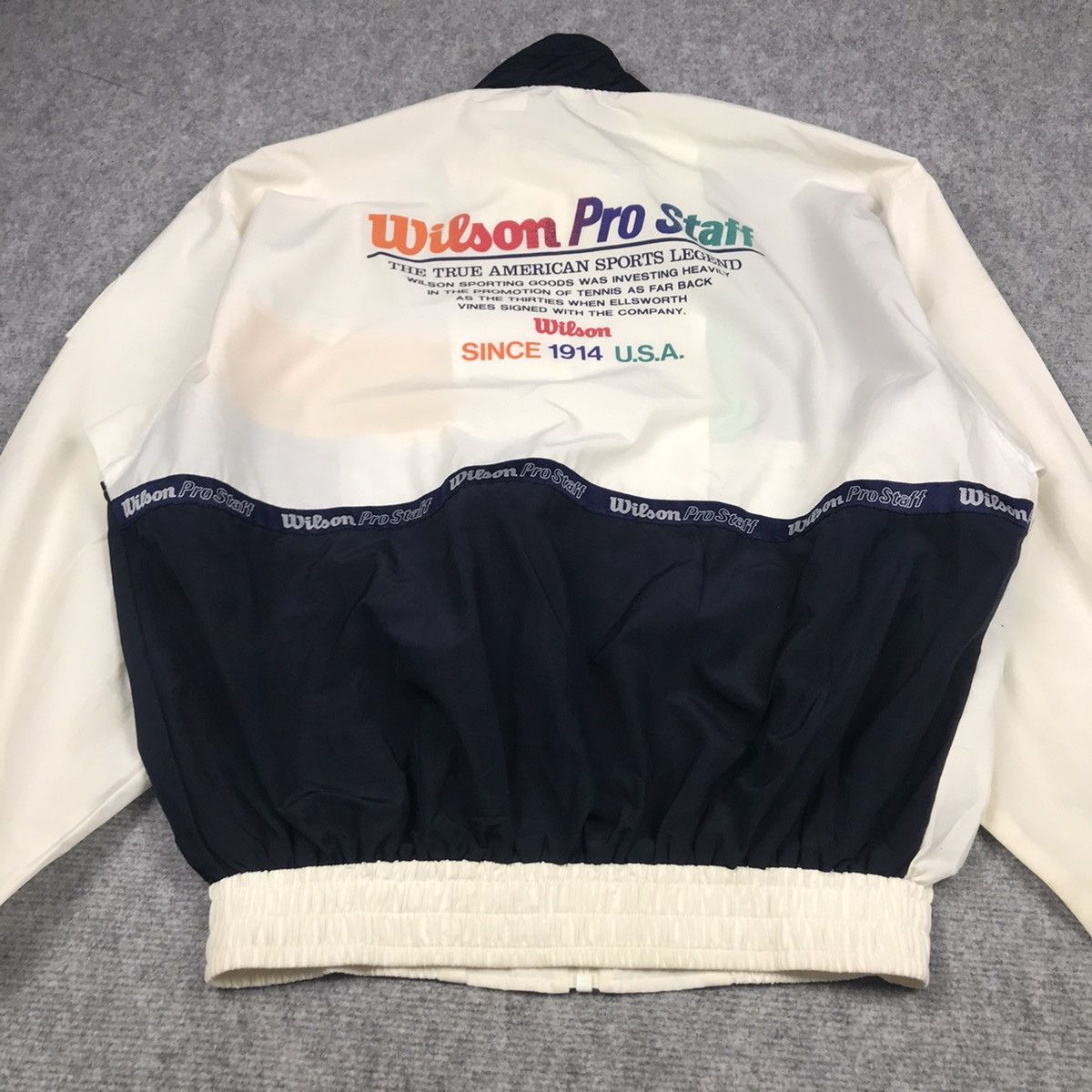 Wilson WILSON PRO STAFF MULTICOLOUR ZIPPIER JACKET Size US M / EU 48-50 / 2 - 8 Thumbnail