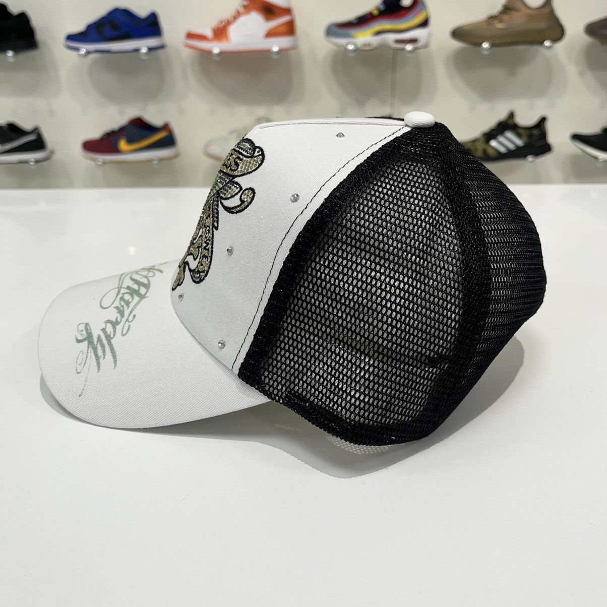 Ed Hardy Ed Hardy Cap White Size ONE SIZE - 2 Thumbnail