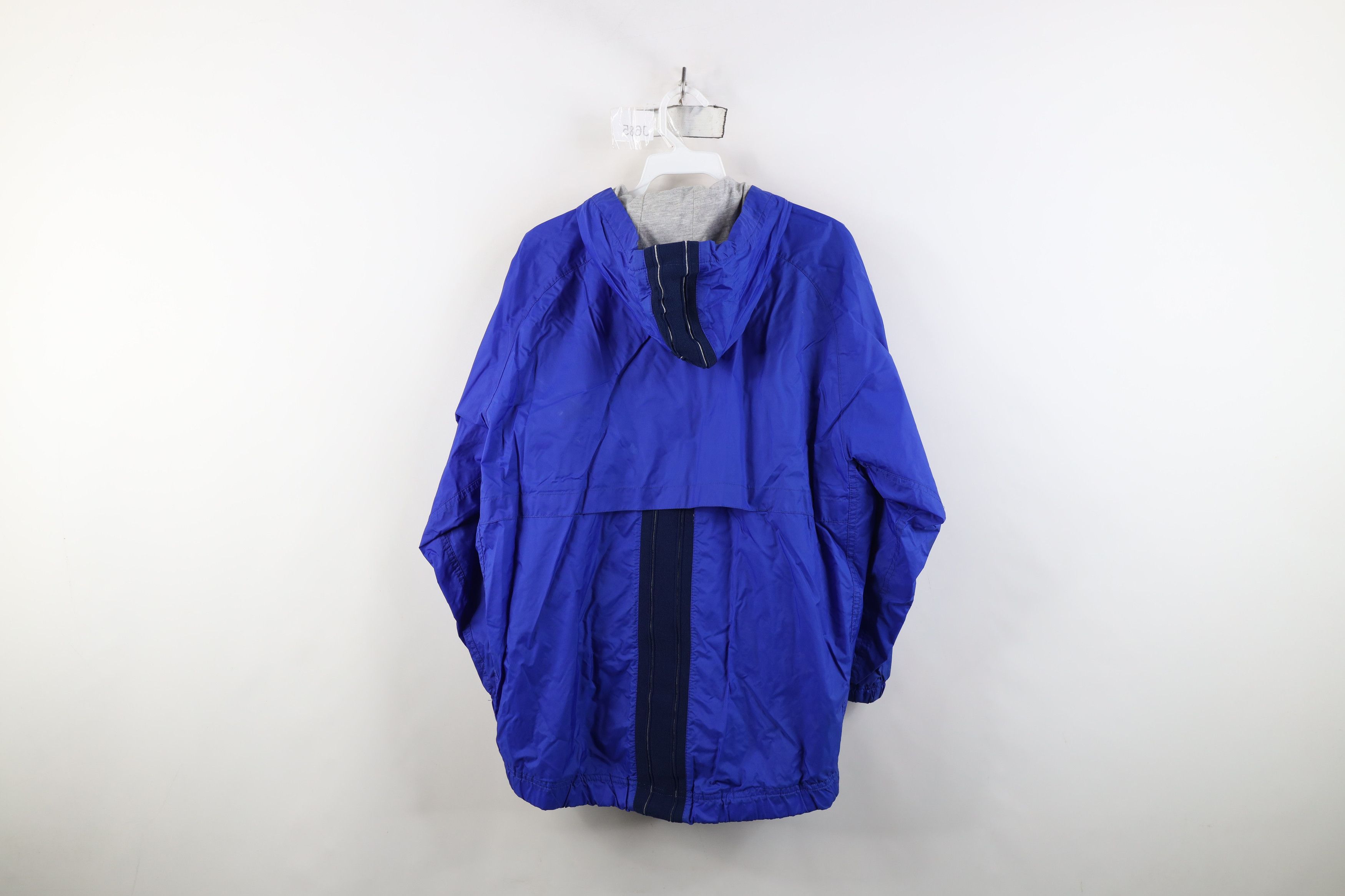 Nike Vintage 90s Nike Swoosh Full Zip Hooded Windbreaker Jacket Size US S / EU 44-46 / 1 - 13 Thumbnail