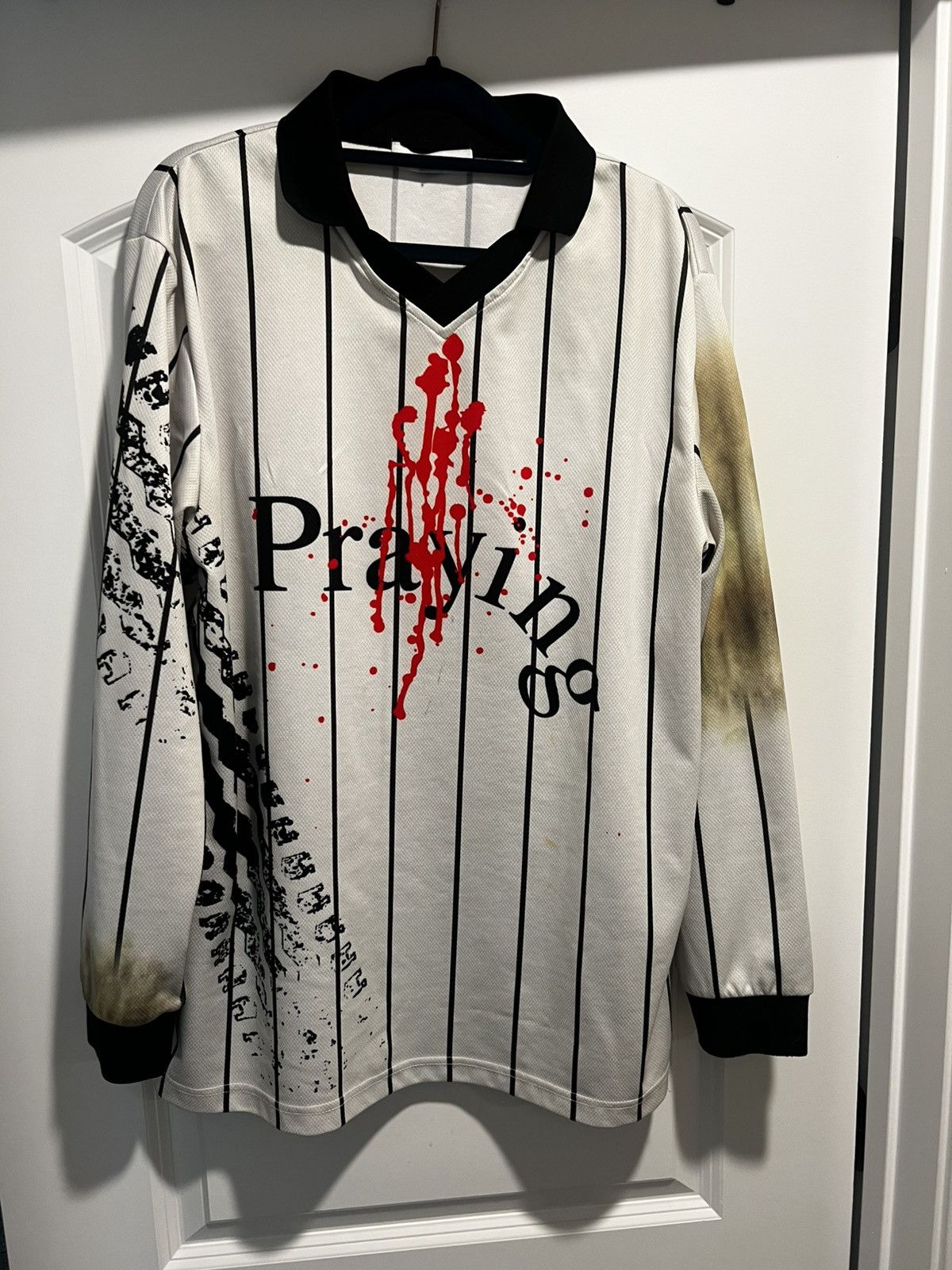 Praying Praying.com AMBULANCE soccer jersey Size US M / EU 48-50 / 2 - 1 Thumbnail
