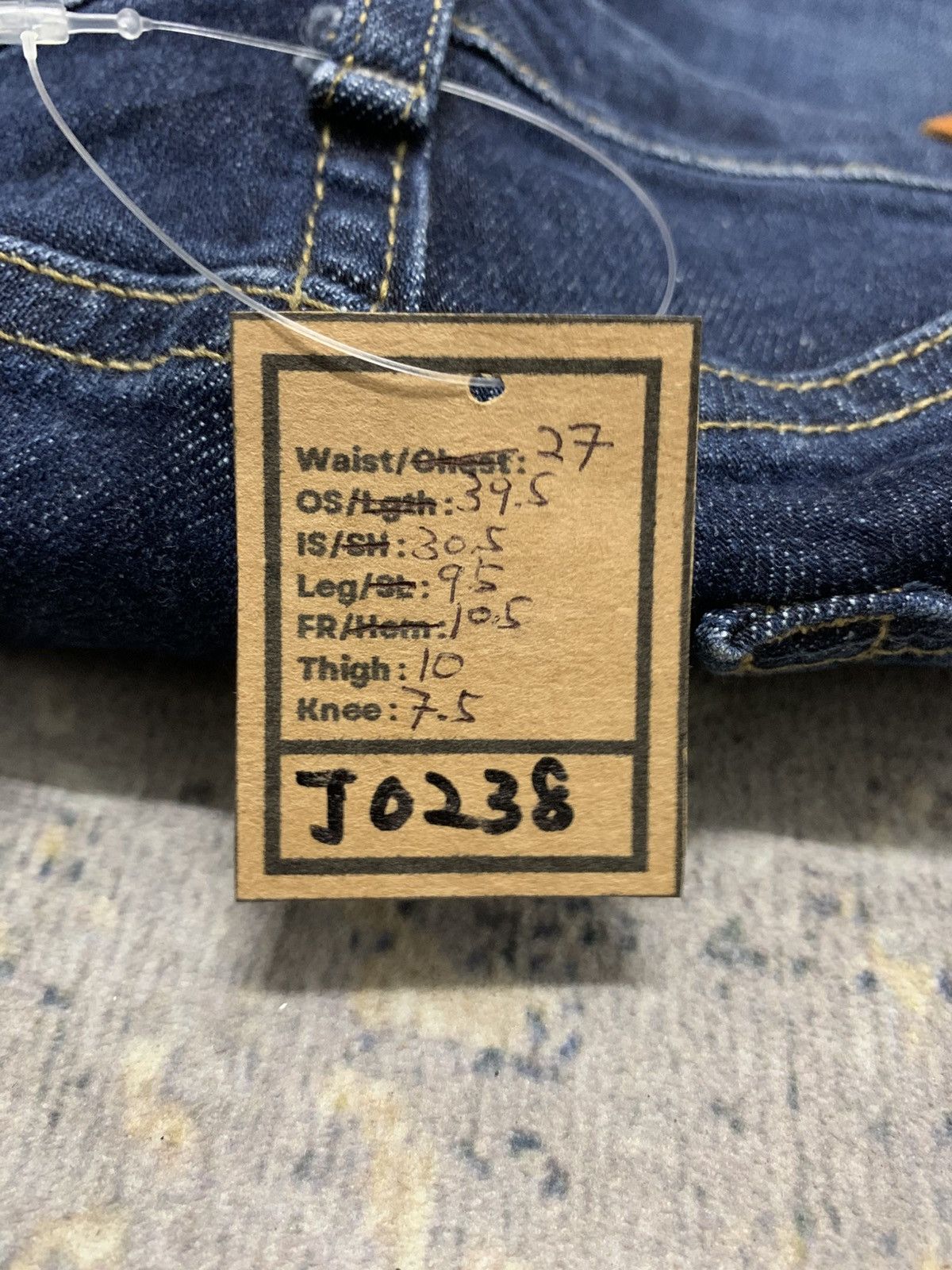 If Six Was Nine Something Flare Mid Rise Stretch Edwin Jeans Size US 27 - 13 Thumbnail