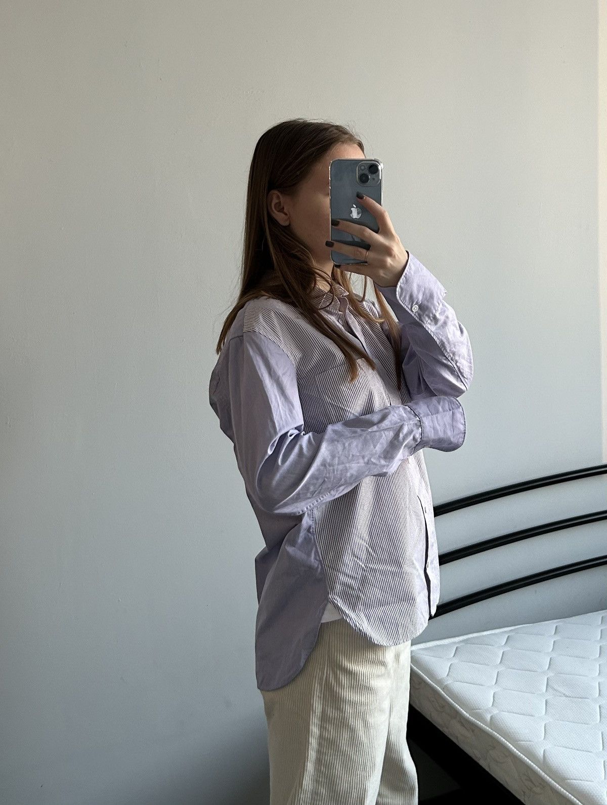 Jil Sander × Uniqlo Shirt purple Jil sander Uniqlo vintage luxury Size XXS / US 00 / IT 34 - 6 Thumbnail