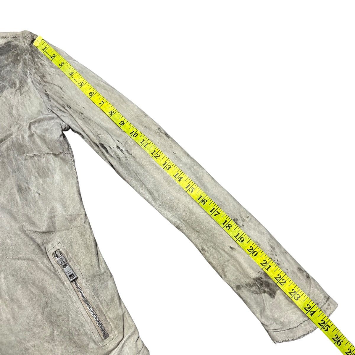 Giorgio Brato Giorgio Brato Brush Leather Jacket Size M / US 6-8 / IT 42-44 - 24 Thumbnail