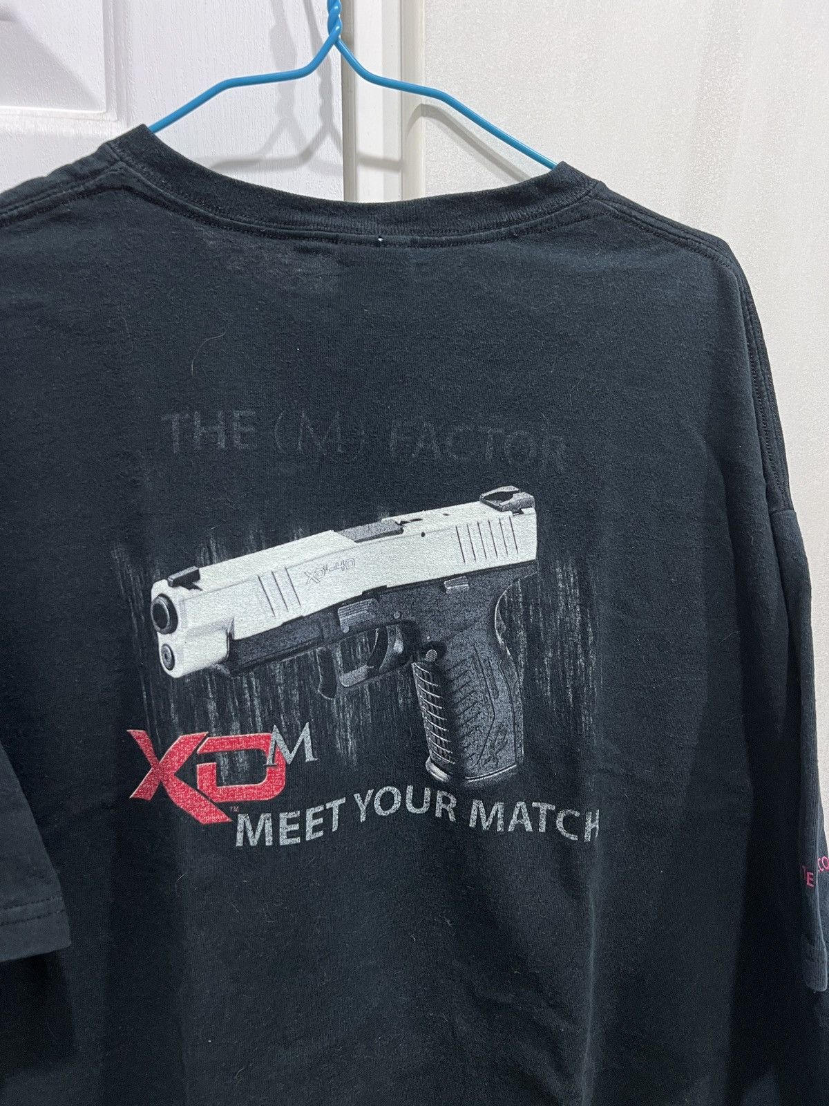 Vintage Y2K SPRINGFIELD XDM Promo Tee XL MILITARY WEAPONS GUN Size US XL / EU 56 / 4 - 1 Thumbnail