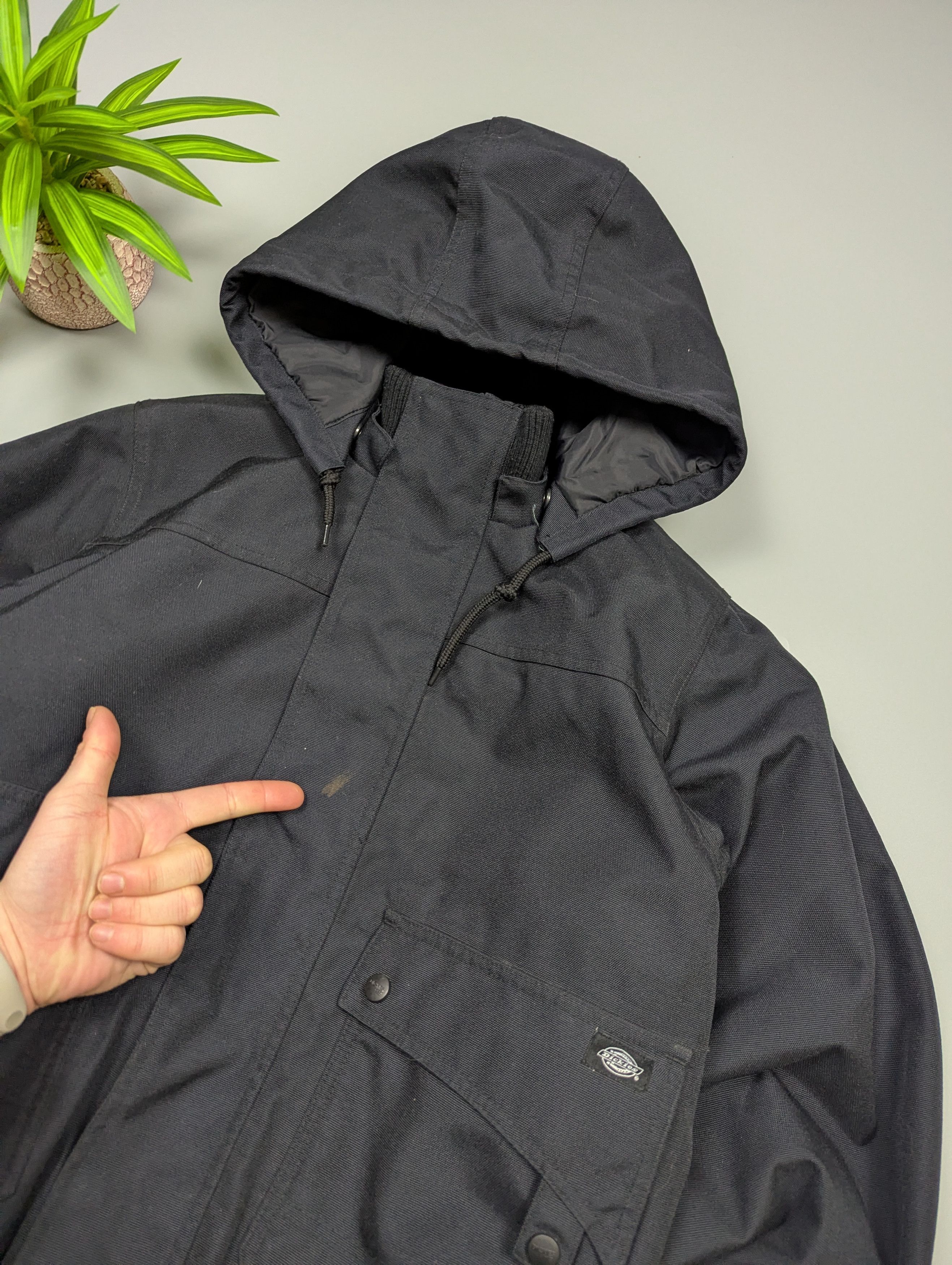 Dickies Vintage Dickies Hooded Bomber Jacket size s Size US S / EU 44-46 / 1 - 7 Thumbnail