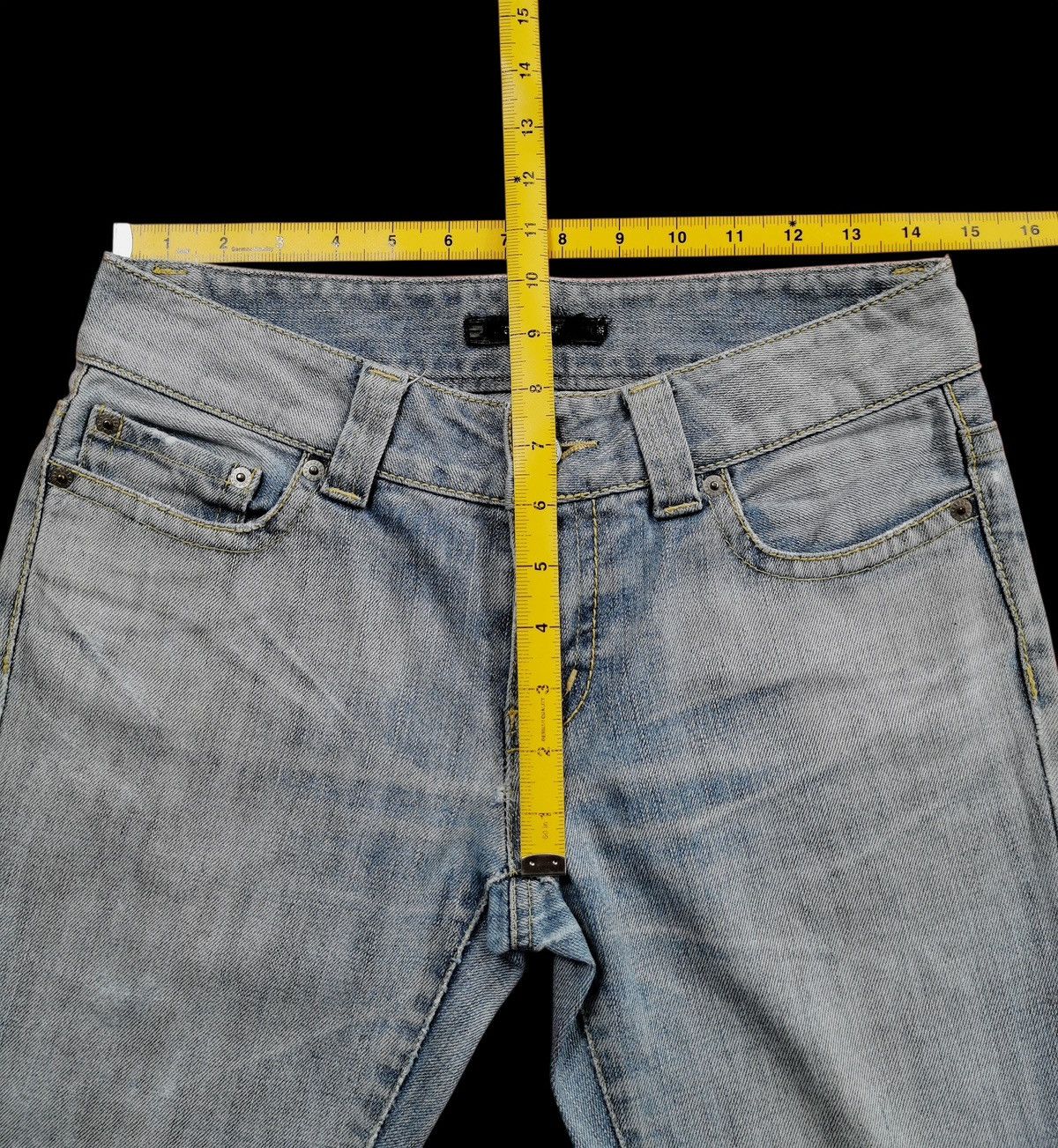 Tornado Mart Vintage Tornado Mart Flare Distressed Jeans Size US 29 - 15 Thumbnail