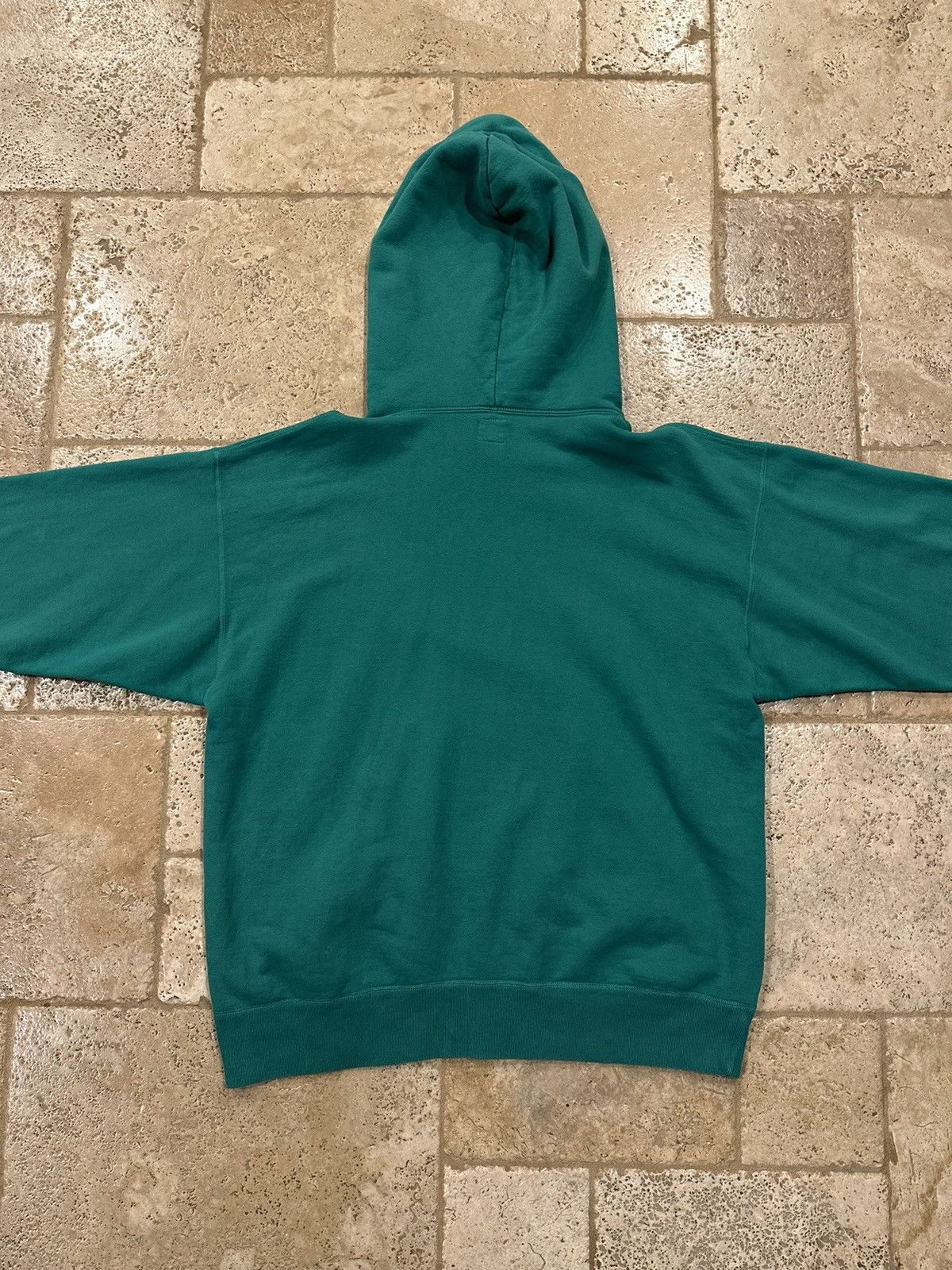 READYMADE × Saint Michael Saint Michael Red Ribbon Logo Pullover Green Hoodie Size US XL / EU 56 / 4 - 10 Thumbnail