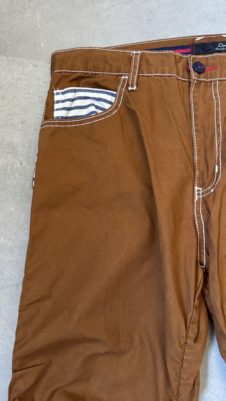 Japanese Brand DOMINATE HANDCRAFTED HIDDEN POCKET PANT Size US 35 - 5 Thumbnail