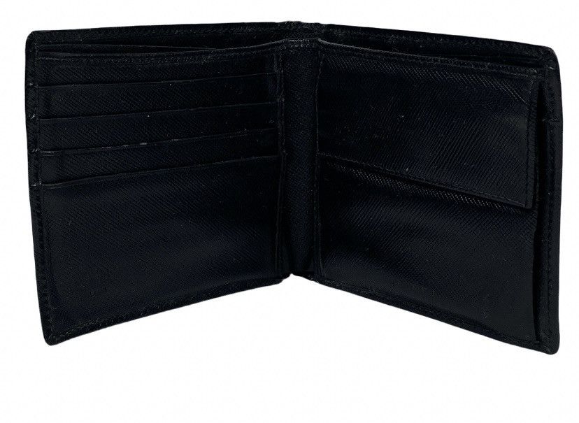 Prada Prada Saffiano Leather Bifold Wallet Size ONE SIZE - 4 Thumbnail
