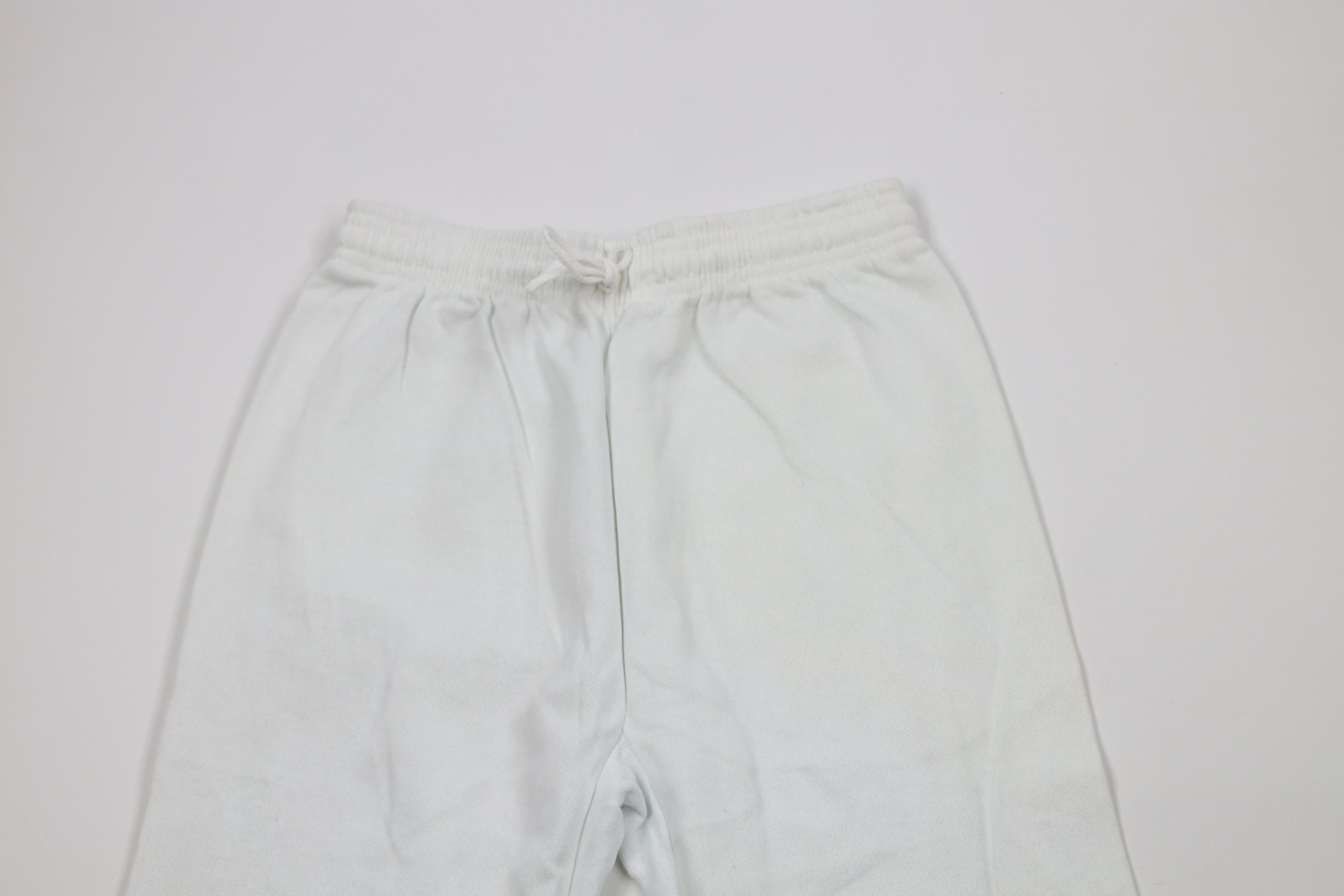 Vintage Vintage 90s Streetwear Cuffed Sweatpants Joggers White USA Size US 32 / EU 48 - 2 Thumbnail