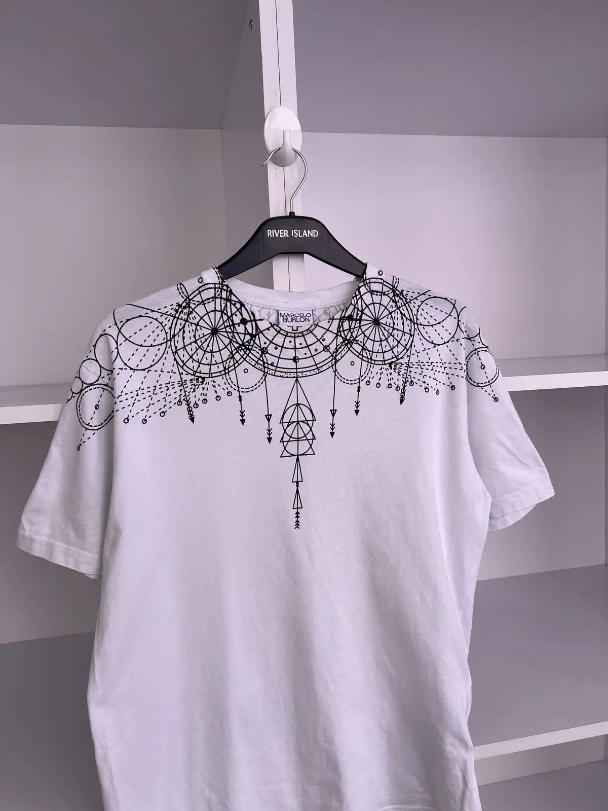 Marcelo Burlon × Vintage Vintage Marcelo Burlon County of Milan Astral Wings T-shirt Size US M / EU 48-50 / 2 - 7 Thumbnail