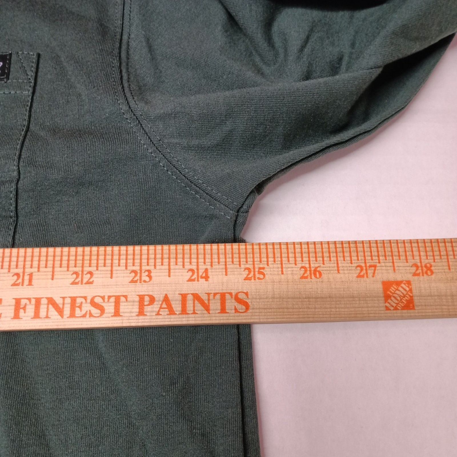 Dickies Dickies Heavyweight Henley Tee Shirt Men's XL XLarge Green Size US XL / EU 56 / 4 - 5 Thumbnail