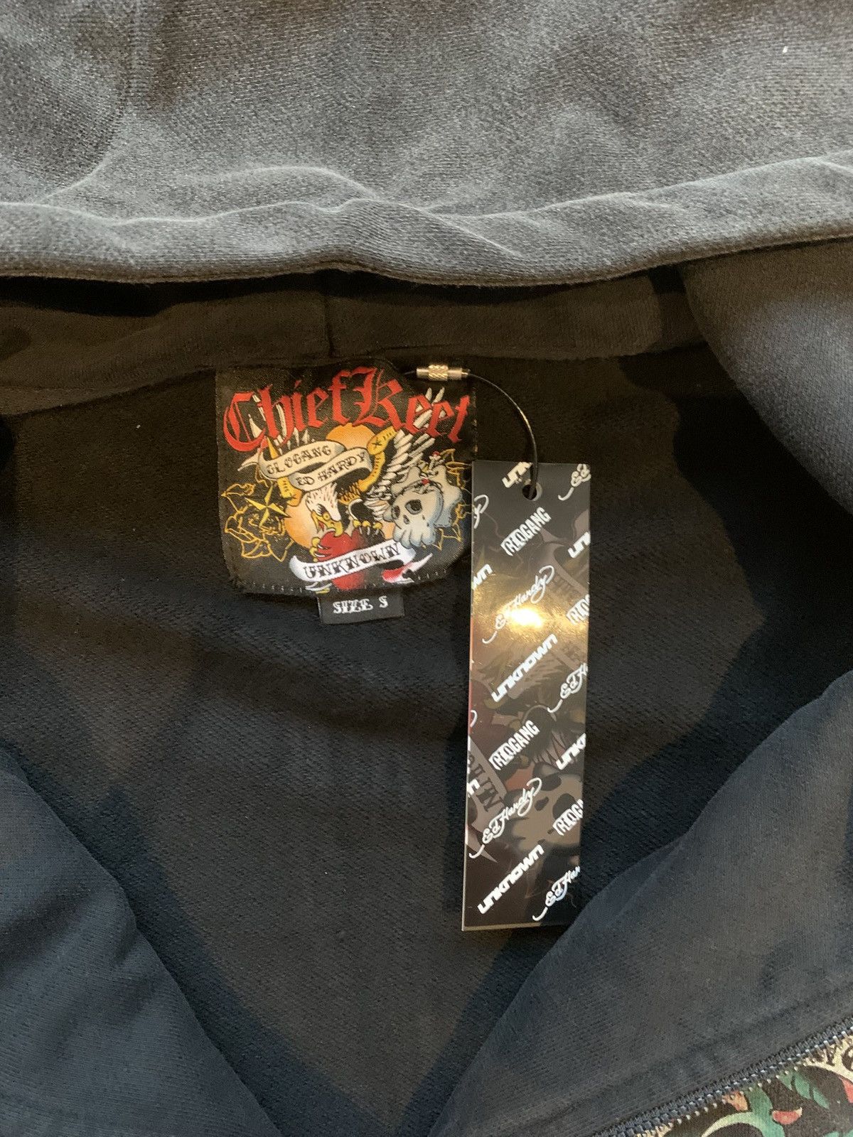 Ed Hardy × Glo Gang × Unknown London Unknown x Ed Hardy x Chief Keef Size US S / EU 44-46 / 1 - 3 Thumbnail