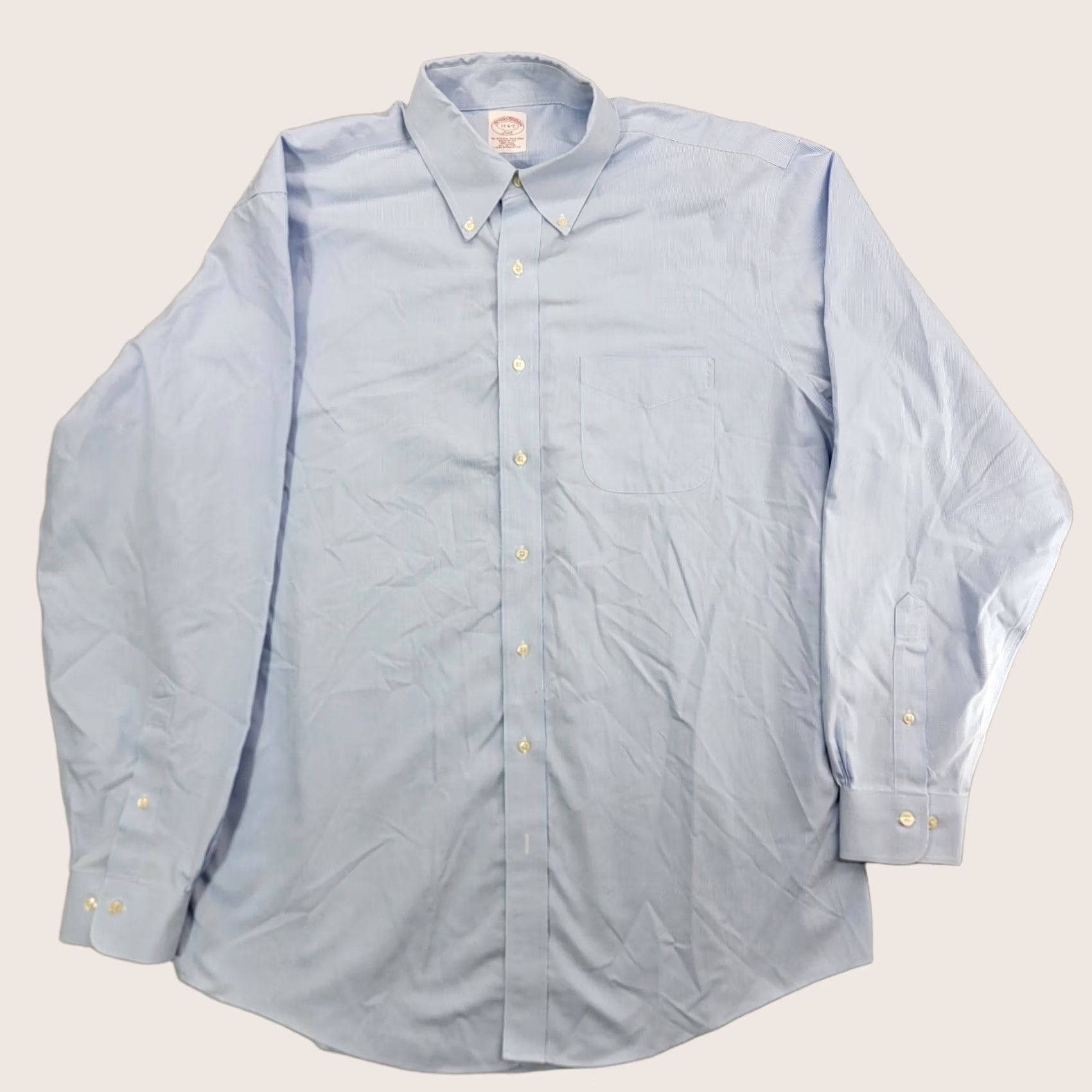 Brooks Brothers Brook Brothers shirt Men’s 17-6/7 Button Down 346 houndstooth casual Long Sleeve Size US XL / EU 56 / 4 - 1 Thumbnail