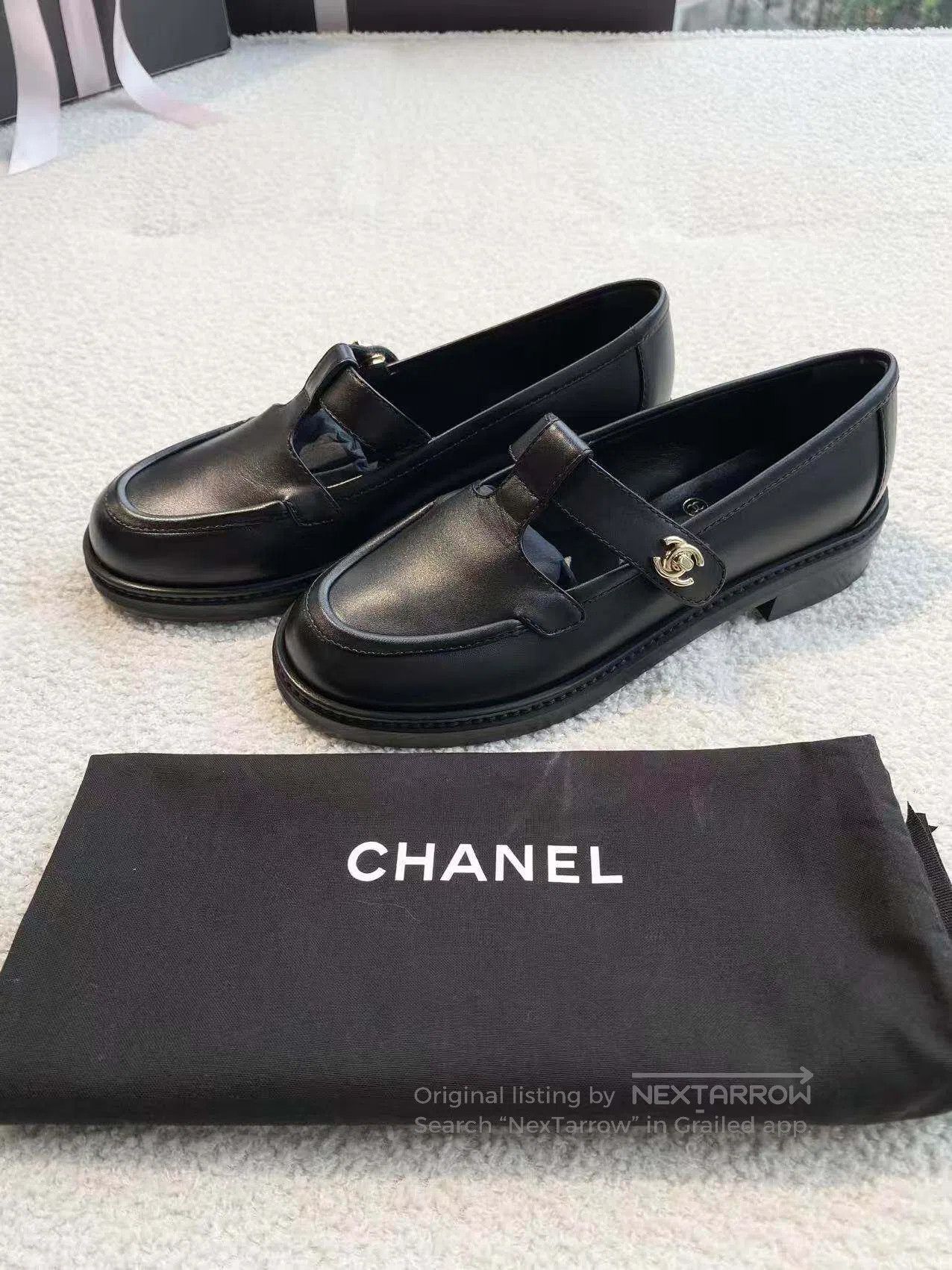 Chanel Chanel 25k pair clogo loafers| Size US 5 / IT 35 - 7 Thumbnail