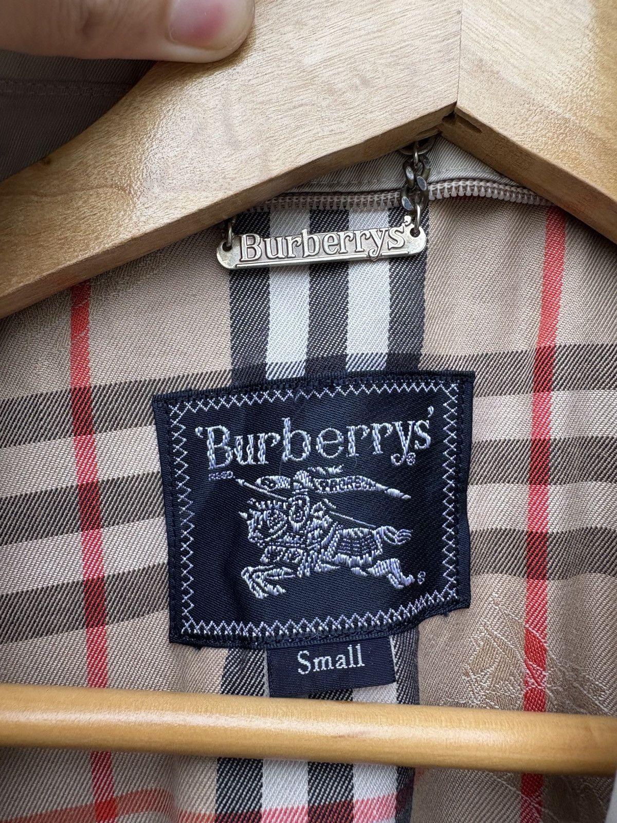 Burberry Vintage Burberry Nova Check Coat Jacket Luxury Style Size US S / EU 44-46 / 1 - 10 Thumbnail