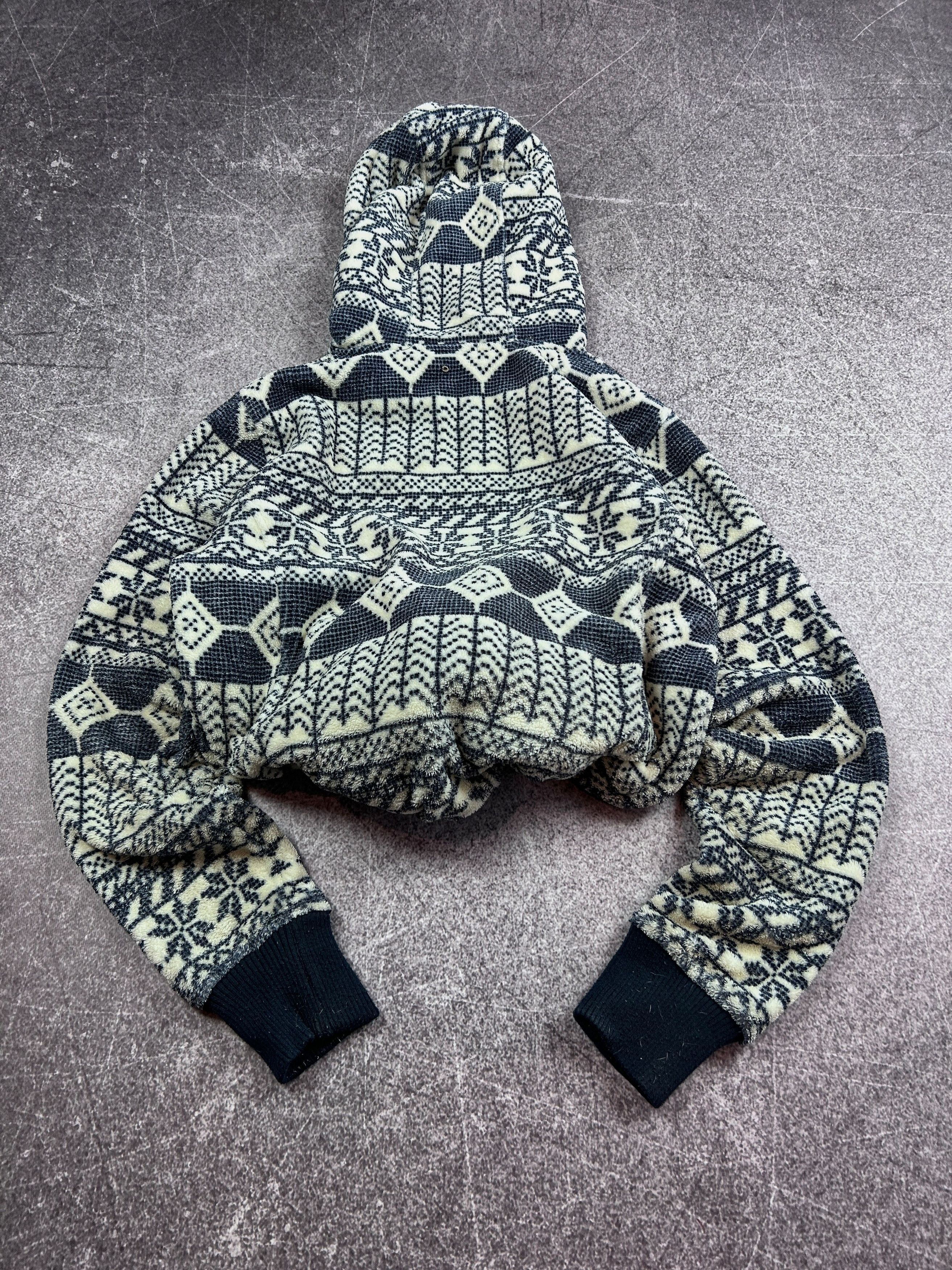 Designer Avant Garde If Six Was Nine Y2K Vintage Fur Sweater Hoodie Size US M / EU 48-50 / 2 - 7 Thumbnail